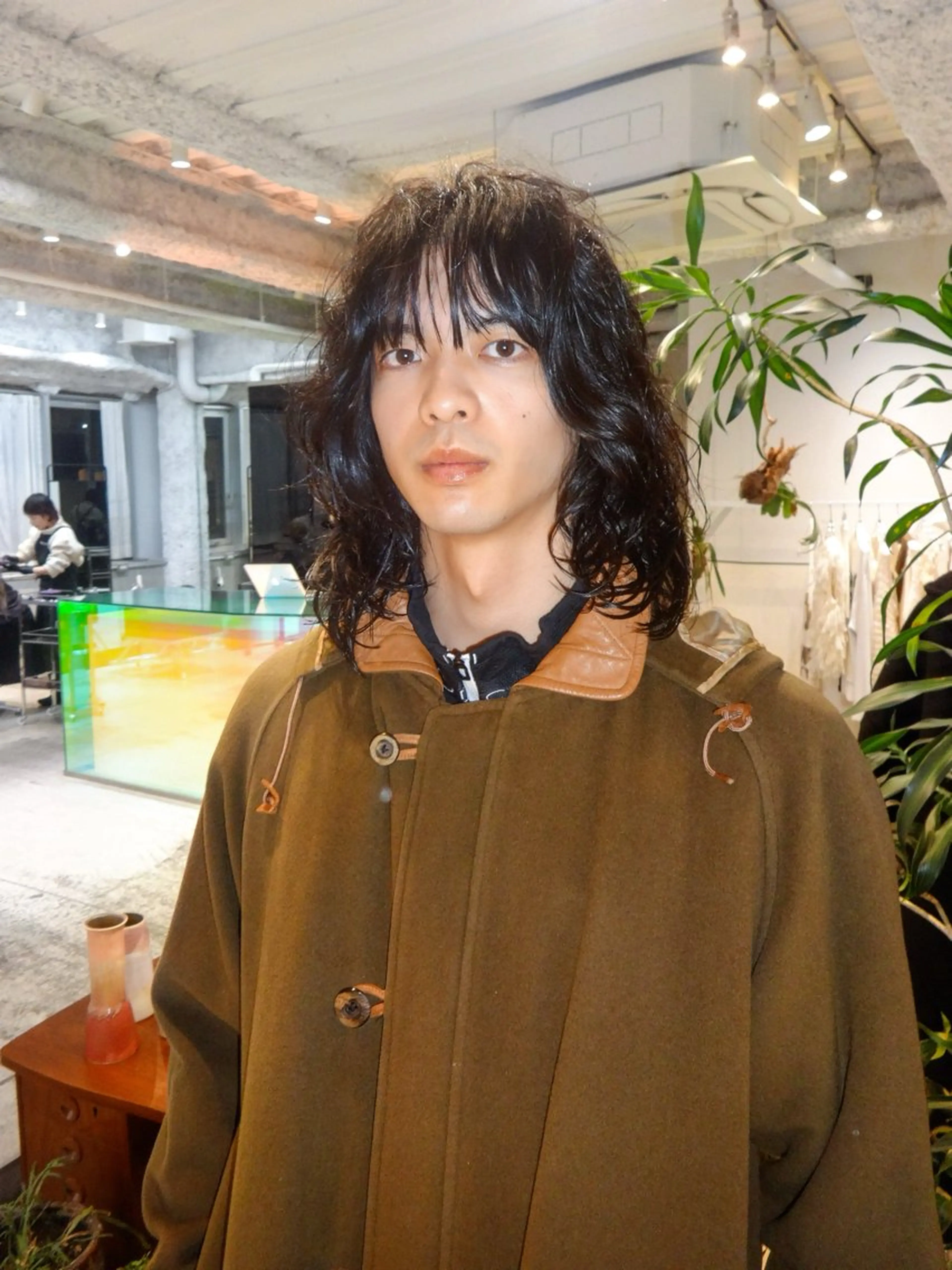 ミディアム カット パーマ STAN WOOD所属・似合わせcut 🔥yutakaのヘアスタイル