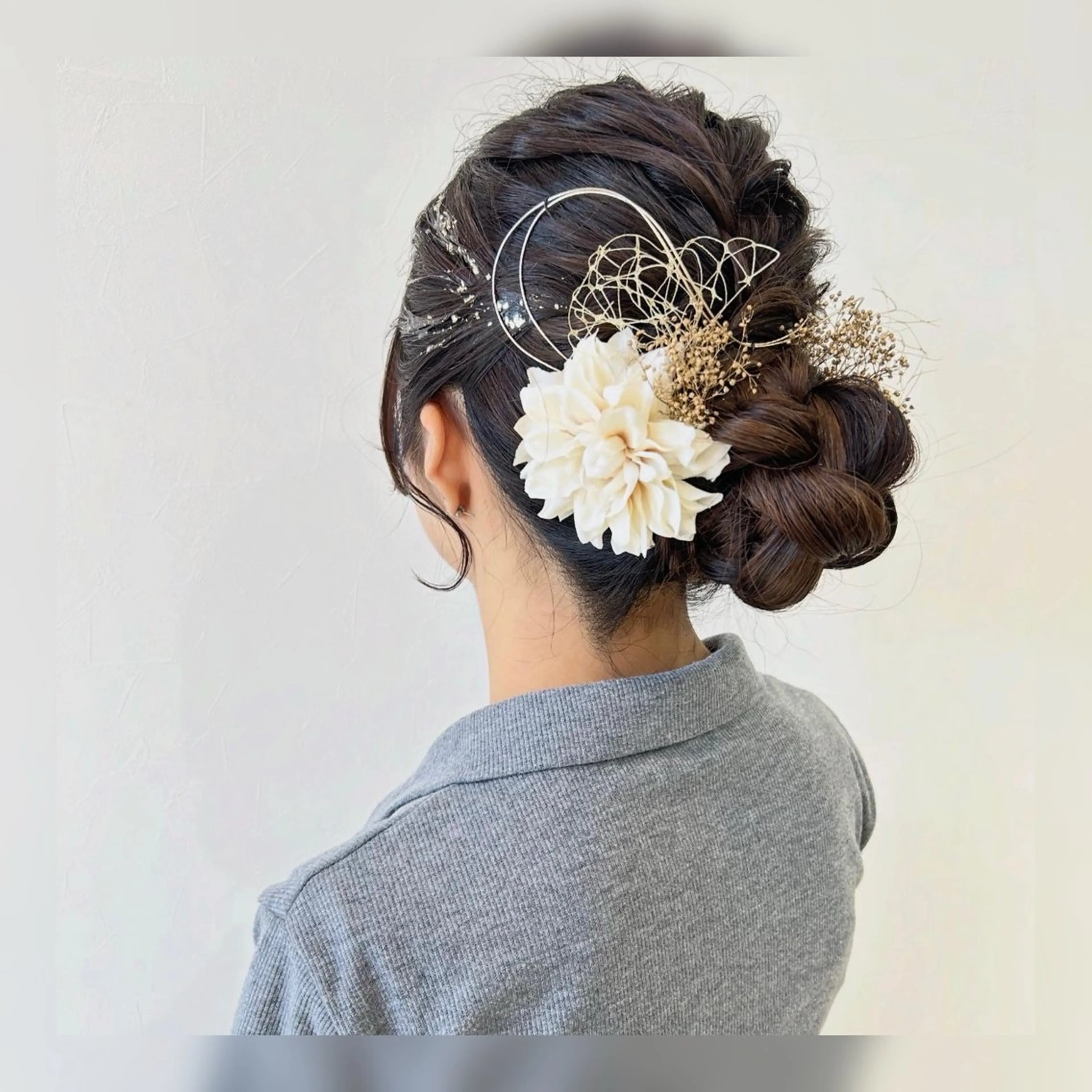 ロング ヘアセット お子様と美容室🧸 HidamaRi絢菜のヘアスタイル