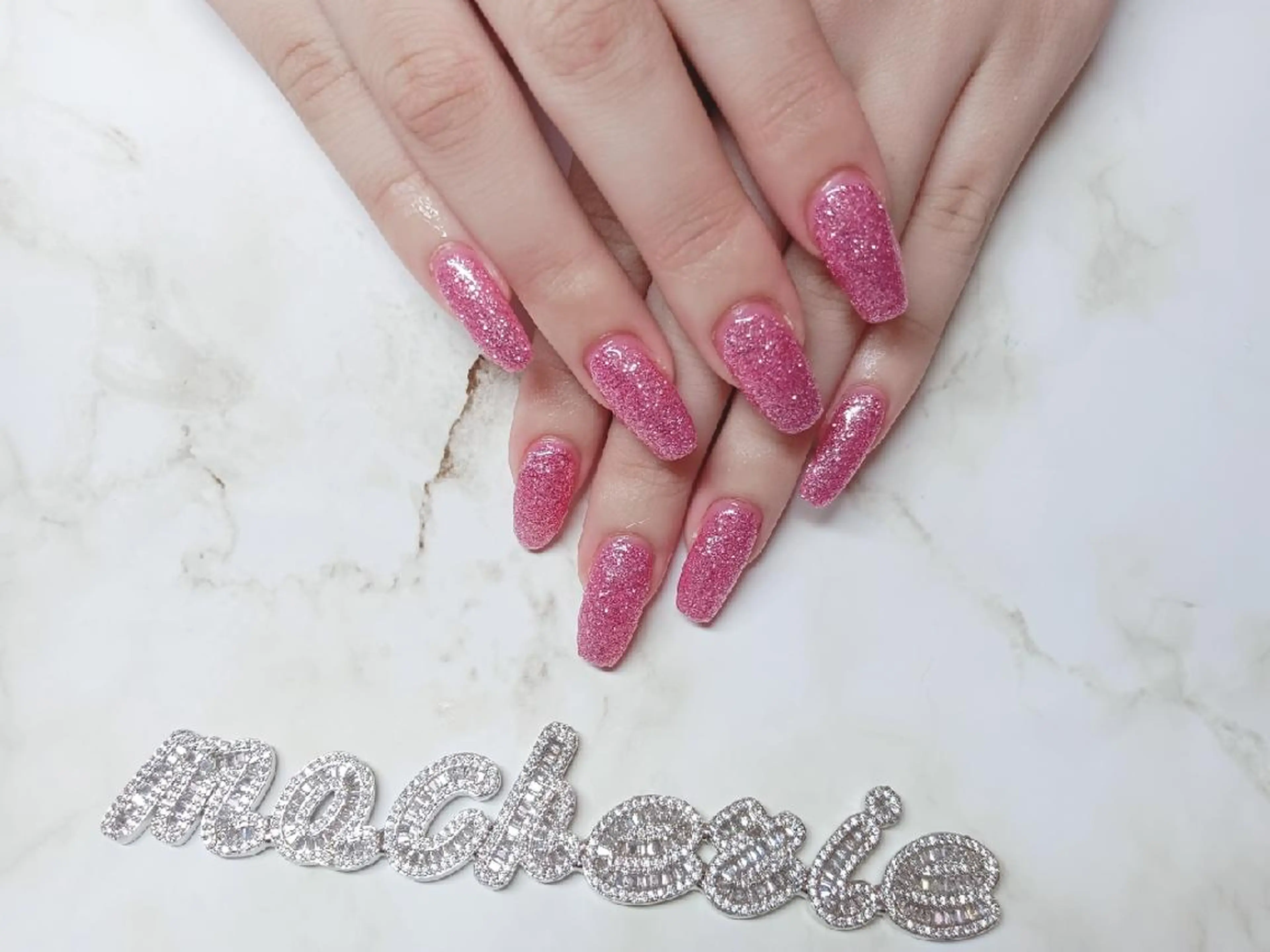 ネイル ピンク ハンドネイル Nail Salon macherieのネイルデザイン