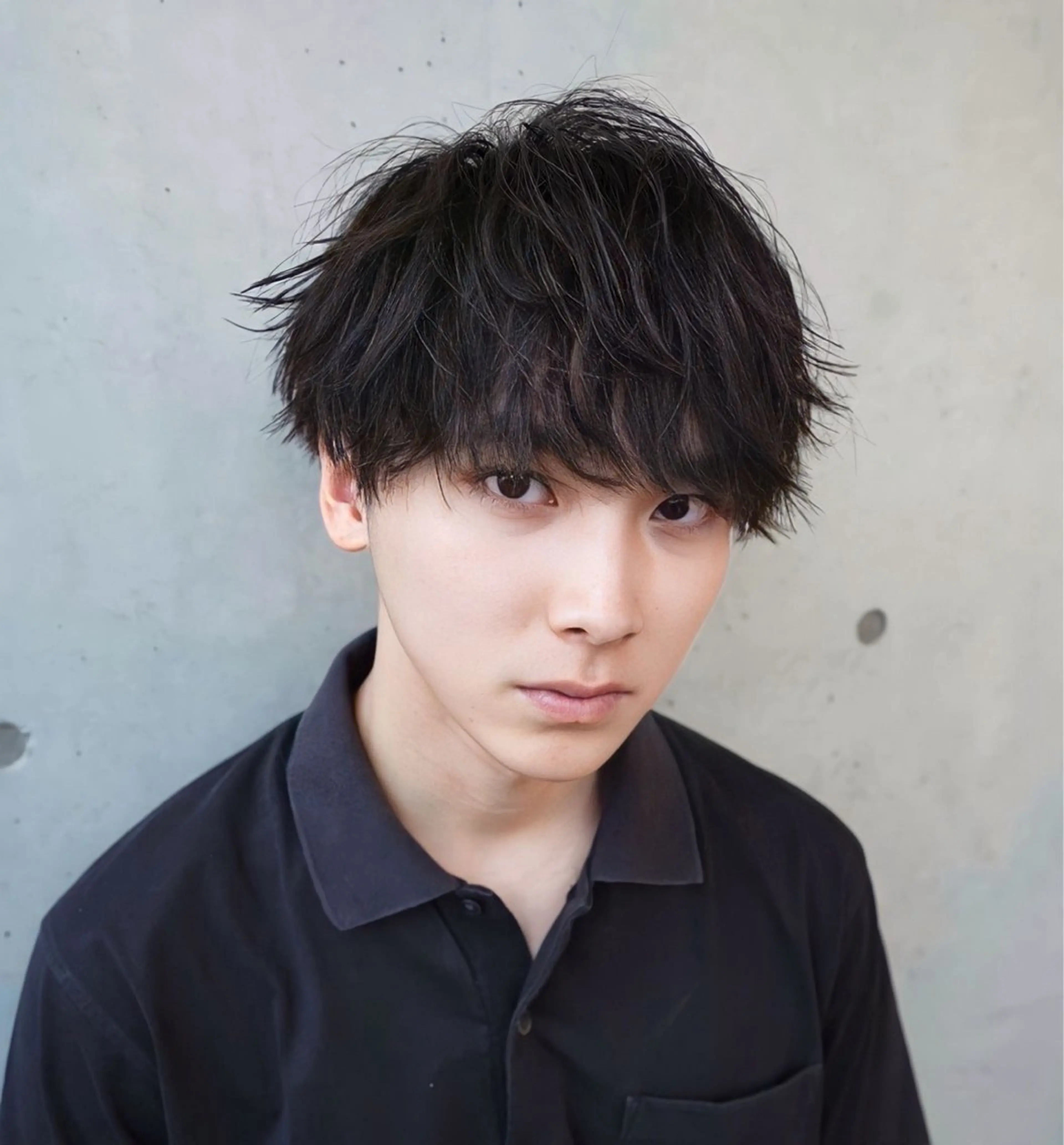 ショート メンズ マッシュ 曲がる縮毛矯正 メンズ特化/鈴木美璃のヘアスタイル