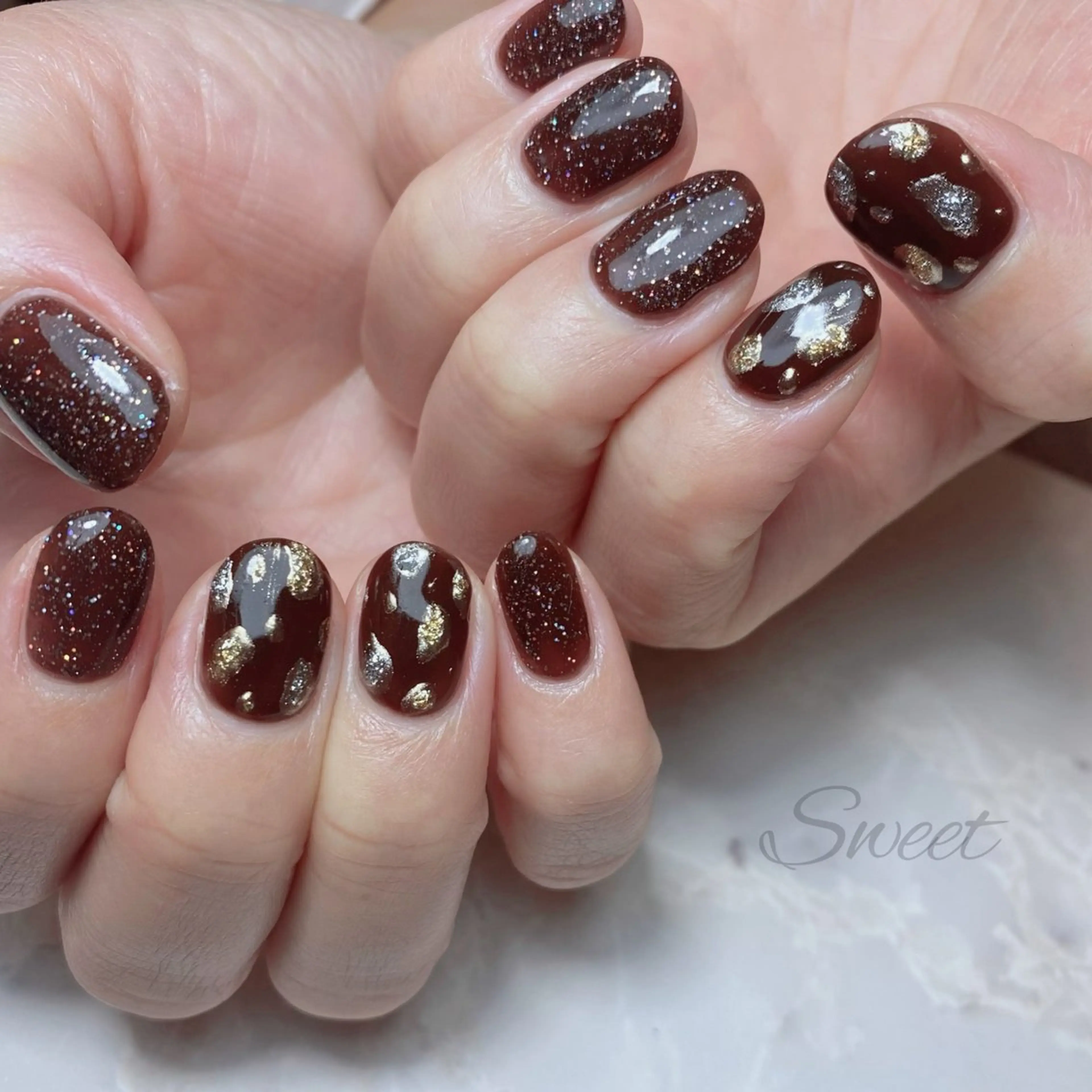 ネイル sweet 仲野陽子のネイルデザイン