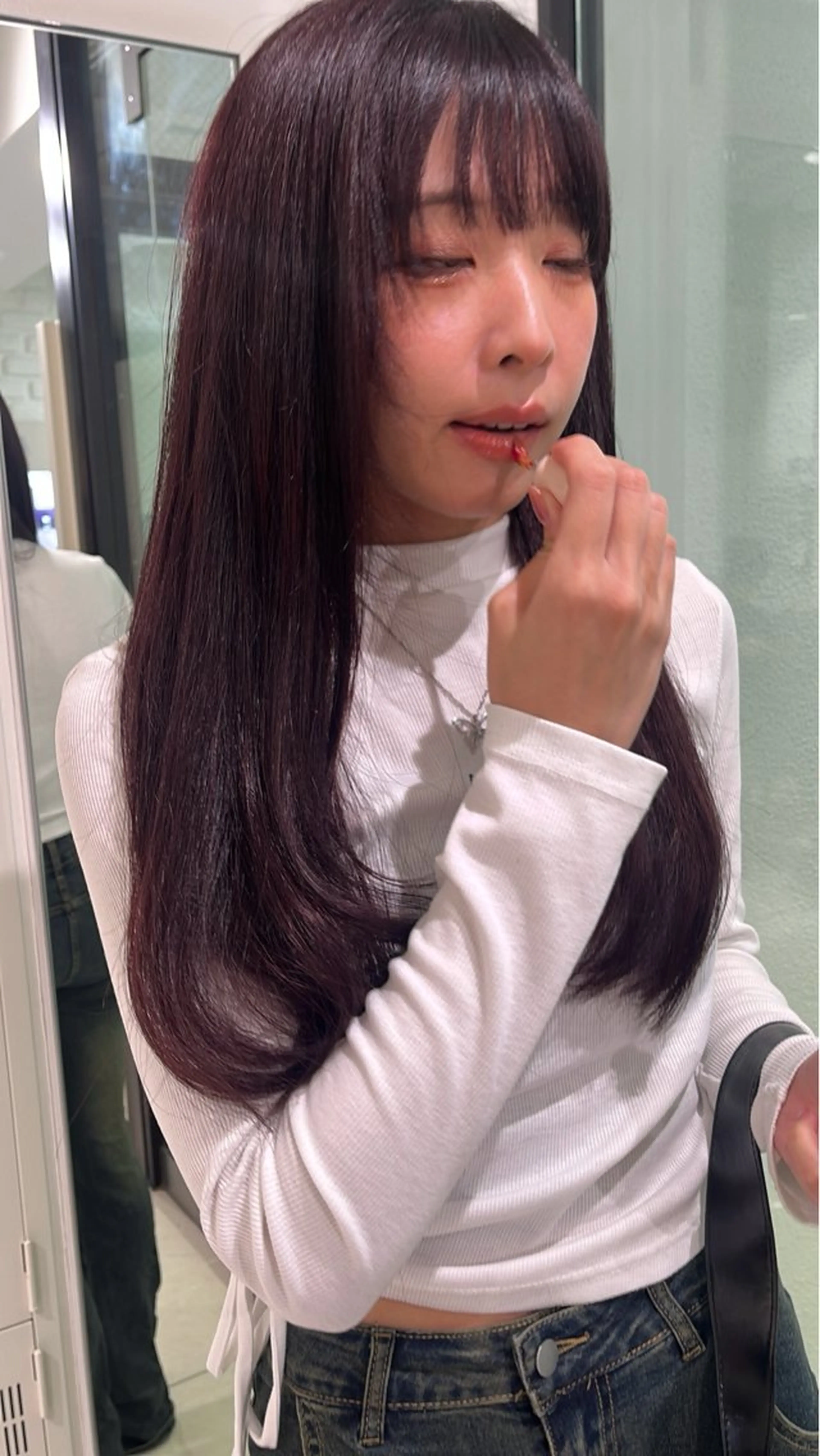 ロング カラー カット ヘアカラー リノ stylist🪐のヘアスタイル