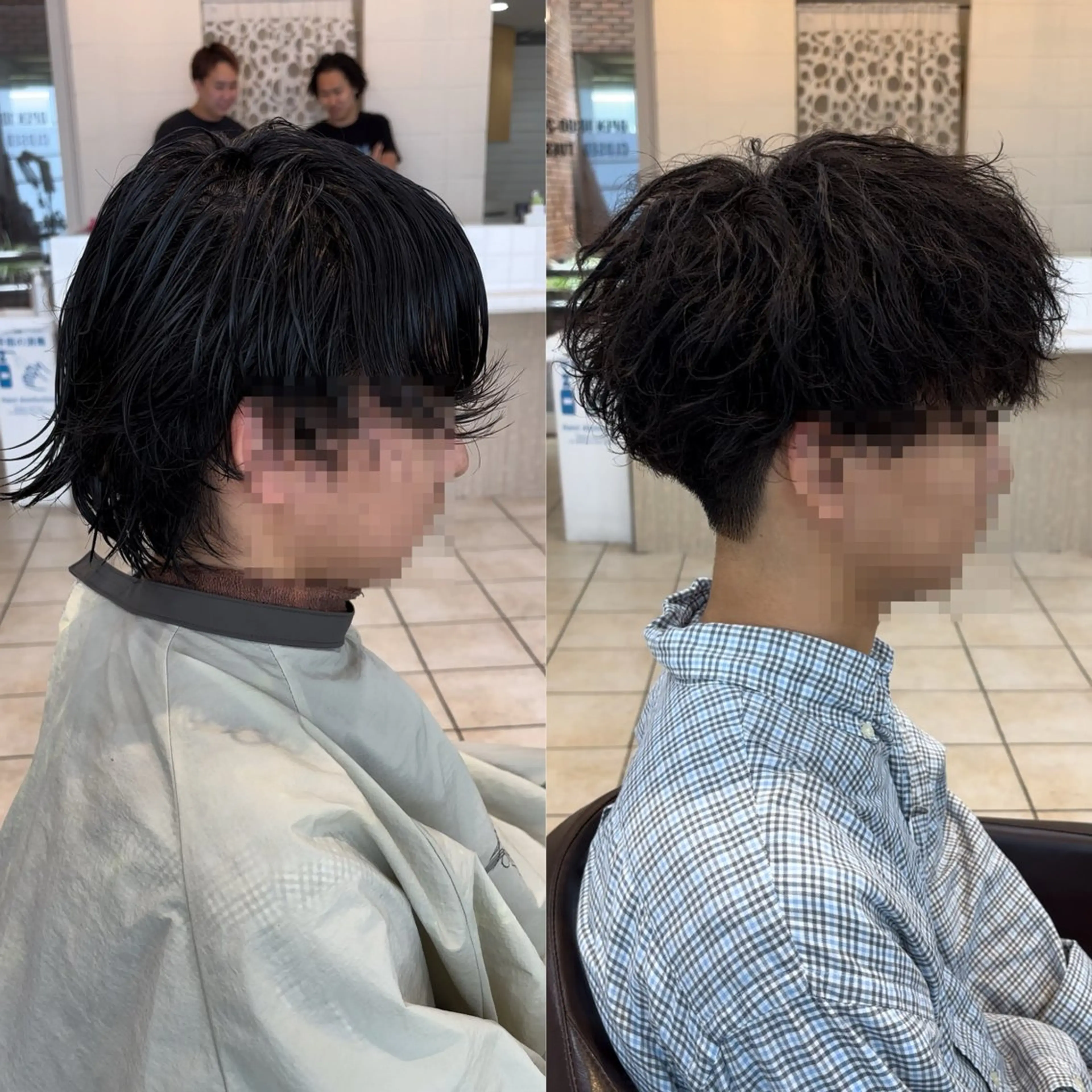 ショート メンズ マッシュ メンズパーマ 👑大宮メンズパーマ No.1Mizukiのヘアスタイル