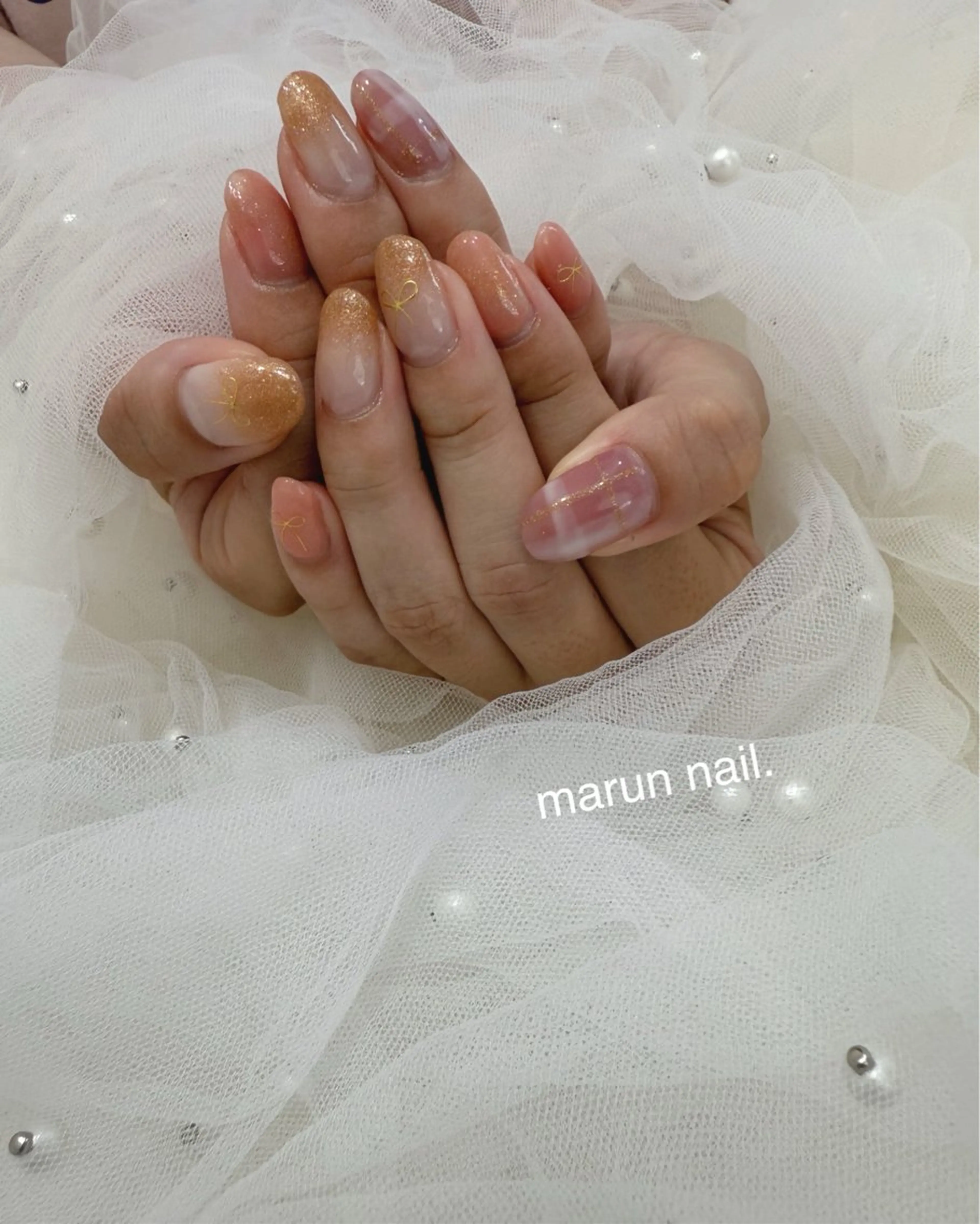 ネイル ハンドネイル marun._ megumi.のネイルデザイン