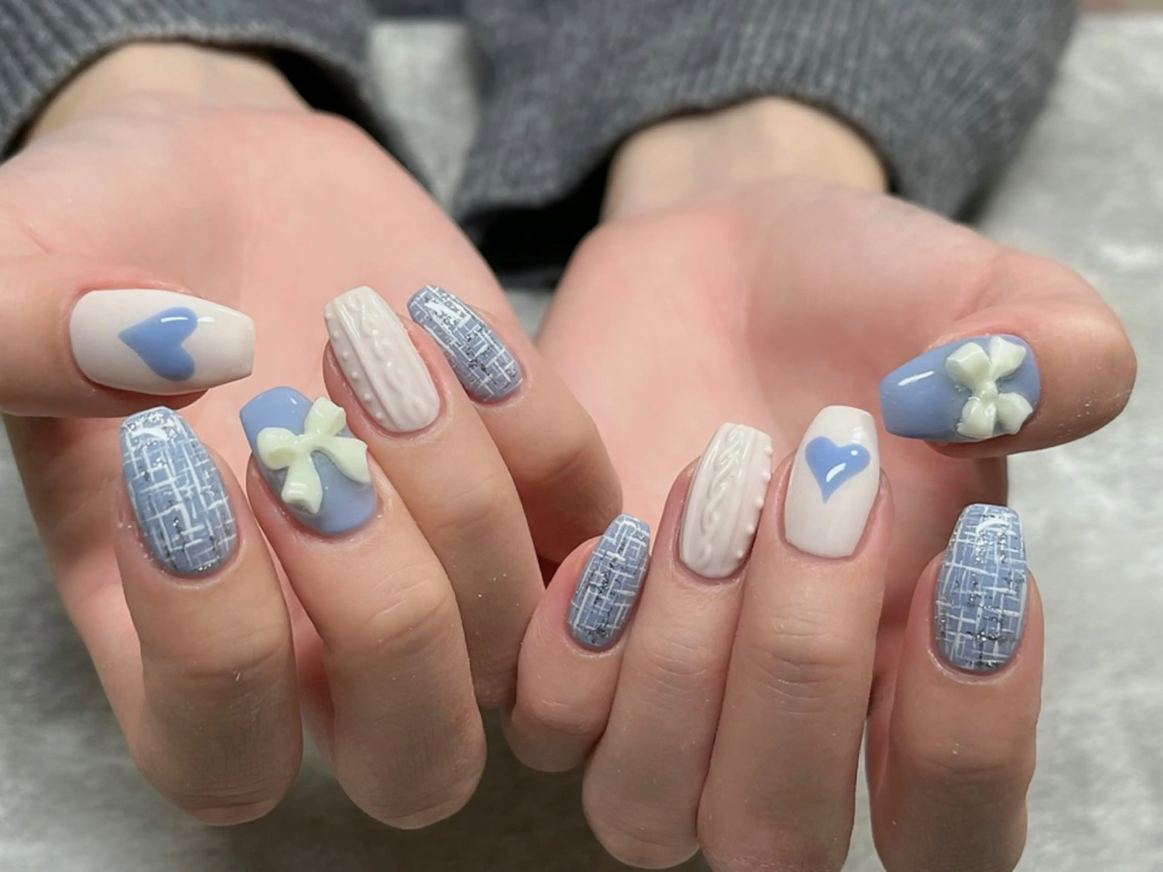 ネイル ハンドネイル Protea きぬがわ らむのネイルデザイン