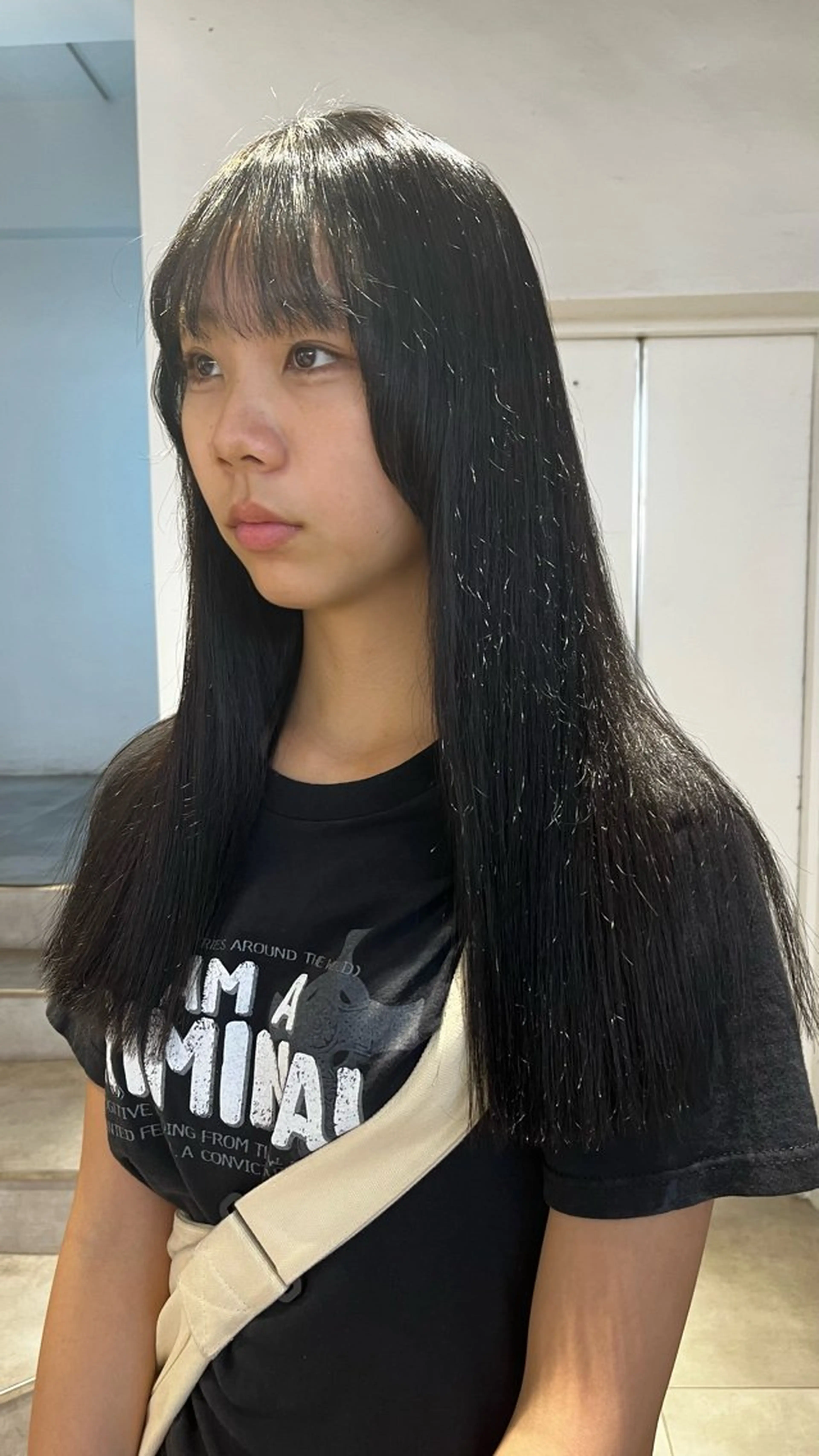 ロング カラー メンズパーマ/ メッシュ📍ﾕﾘのヘアスタイル