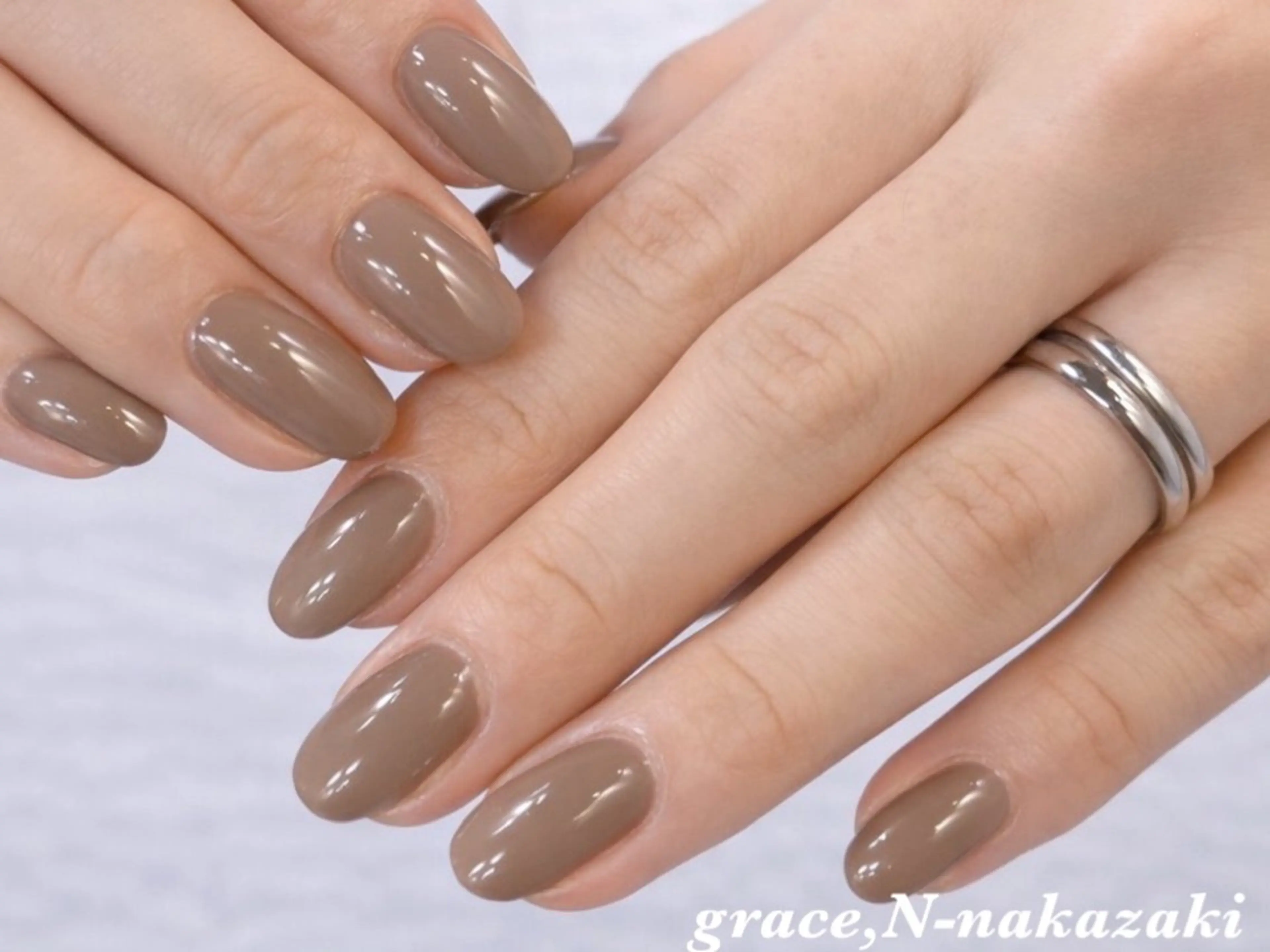 ワンカラー(シンプル)(ラメグラデーション.フラッシュOK)(フィルインオフ込み)¥3500の写真