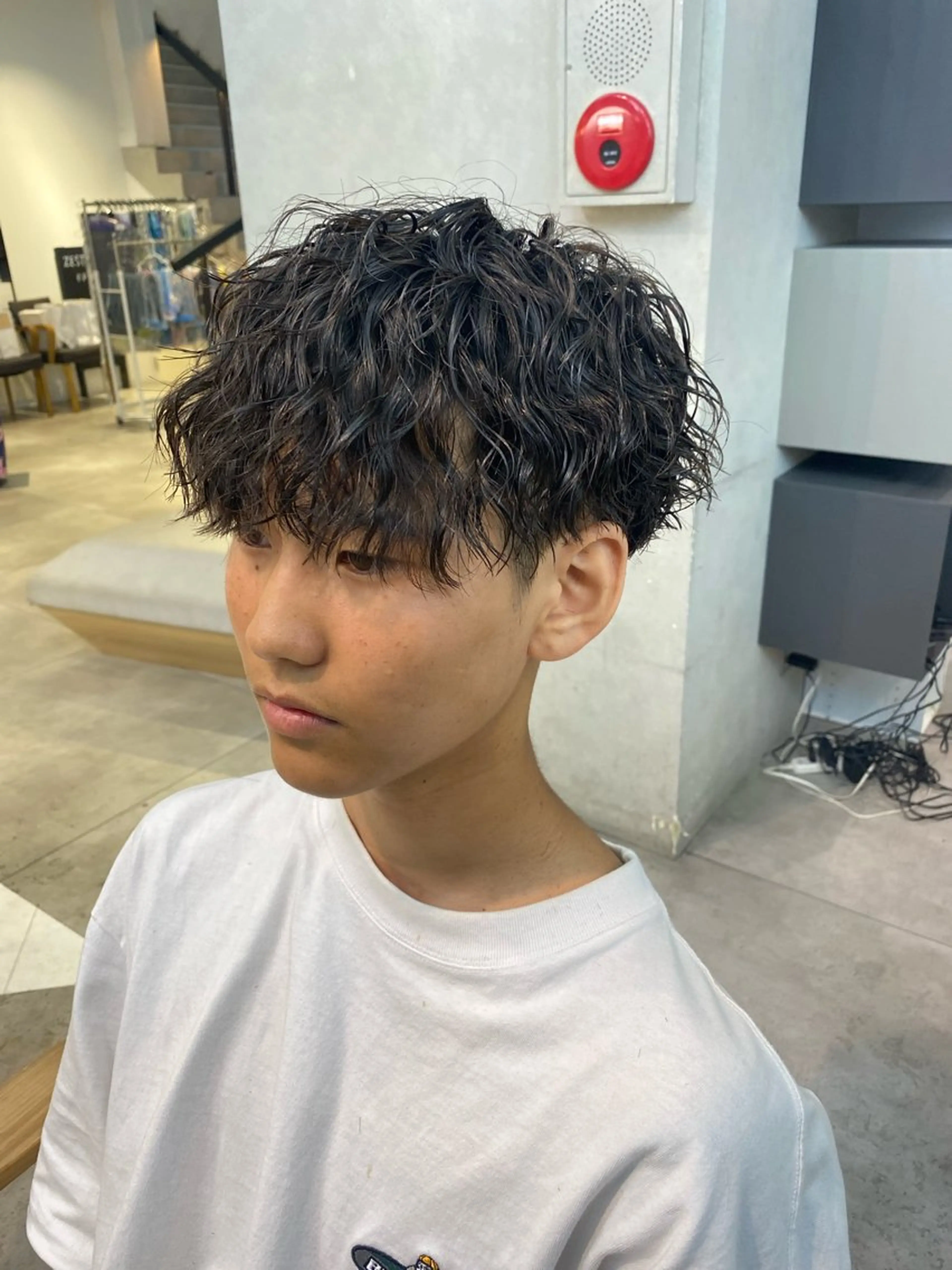 パーマ メンズ 新宿【メンズパーマ】 塩澤太一のヘアスタイル