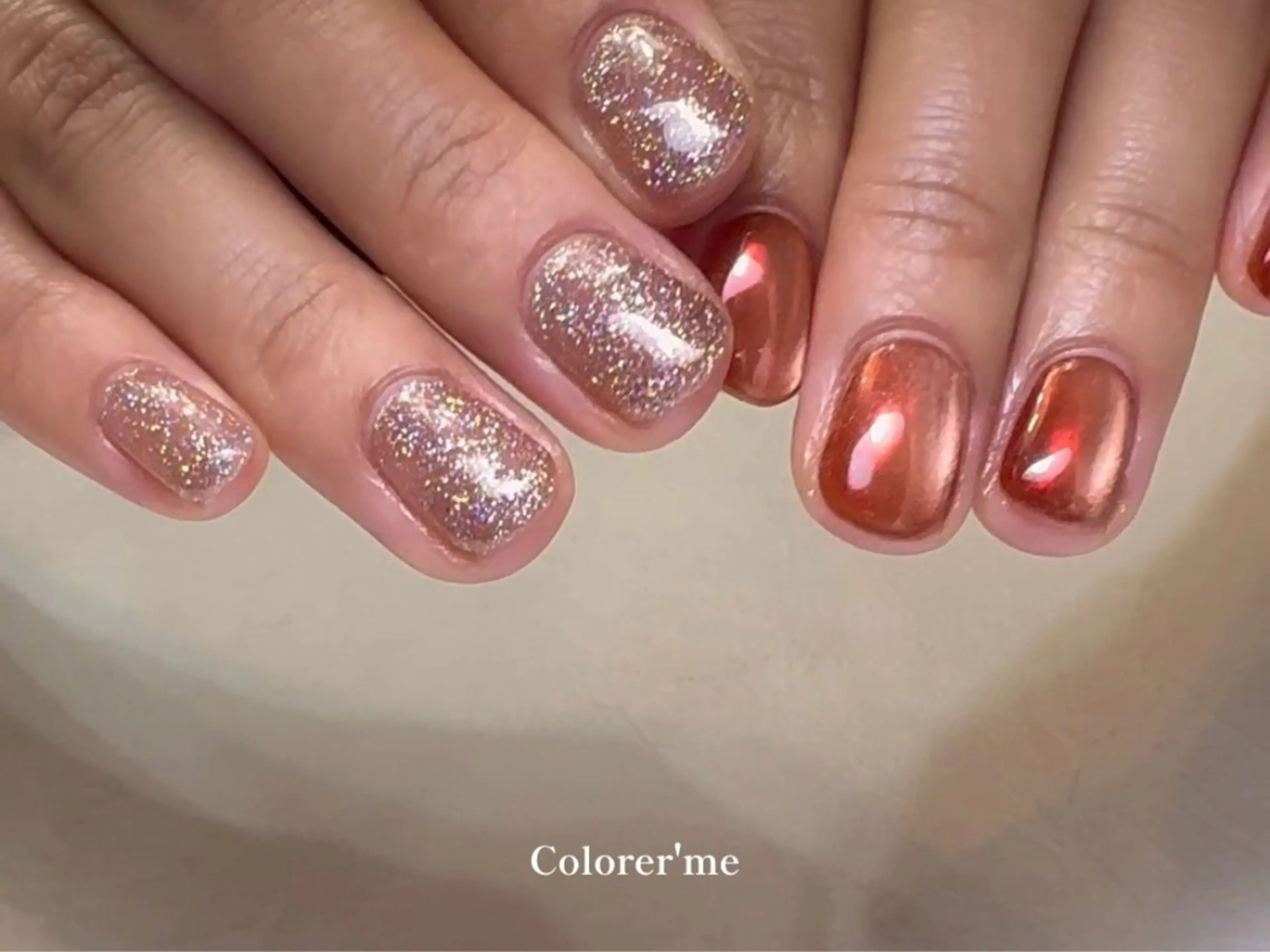 ネイル フラッシュネイル マグネットネイル ハンドネイル Colorer'me クロレミーのネイルデザイン