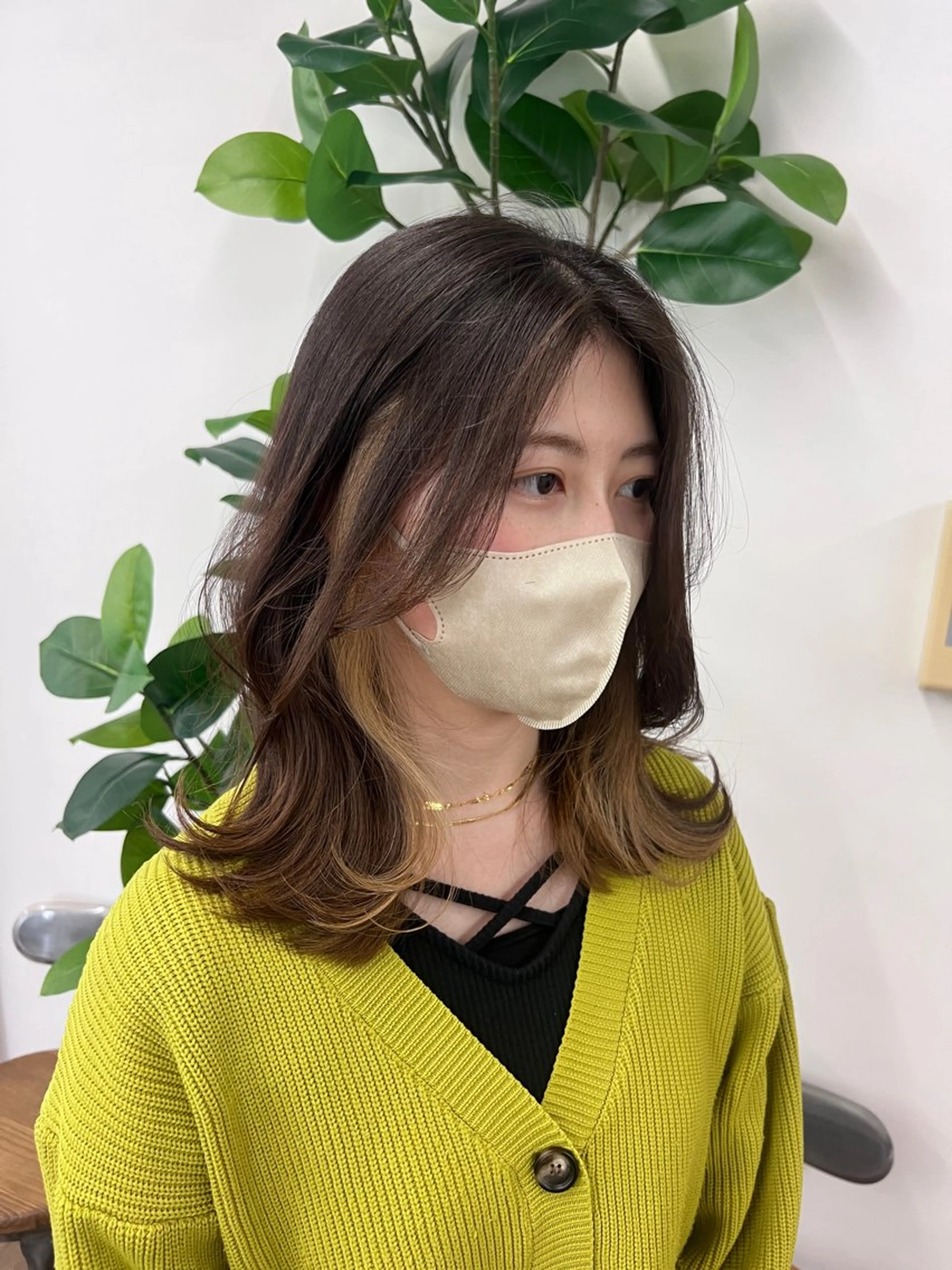 カラー インナーカラー カット ヘアカラー 渋谷レイヤーカット❌ 縮毛矯正専門/武田涼のヘアスタイル