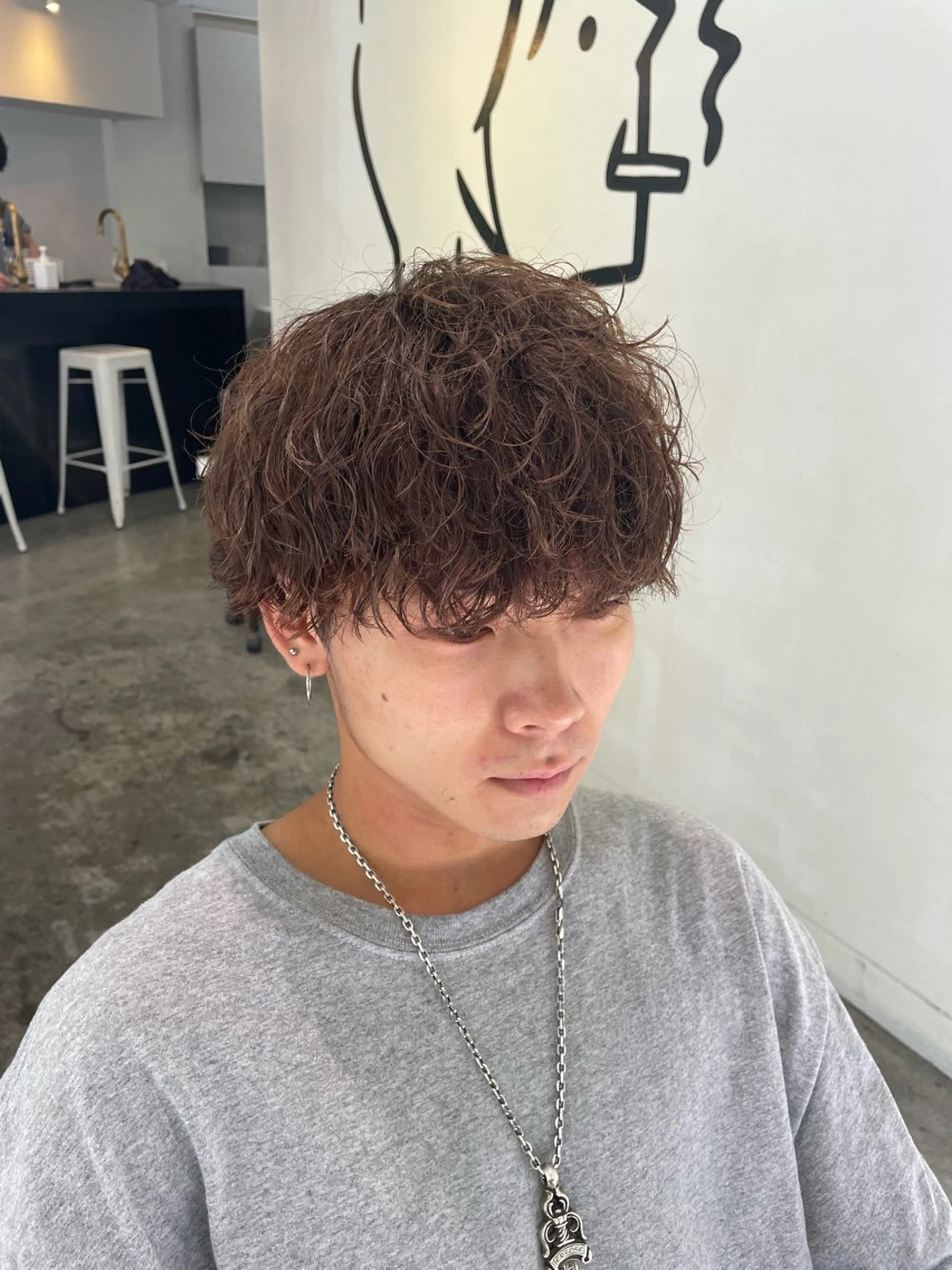 パーマ 吉田聖 【メンズヘア特化】のヘアスタイル