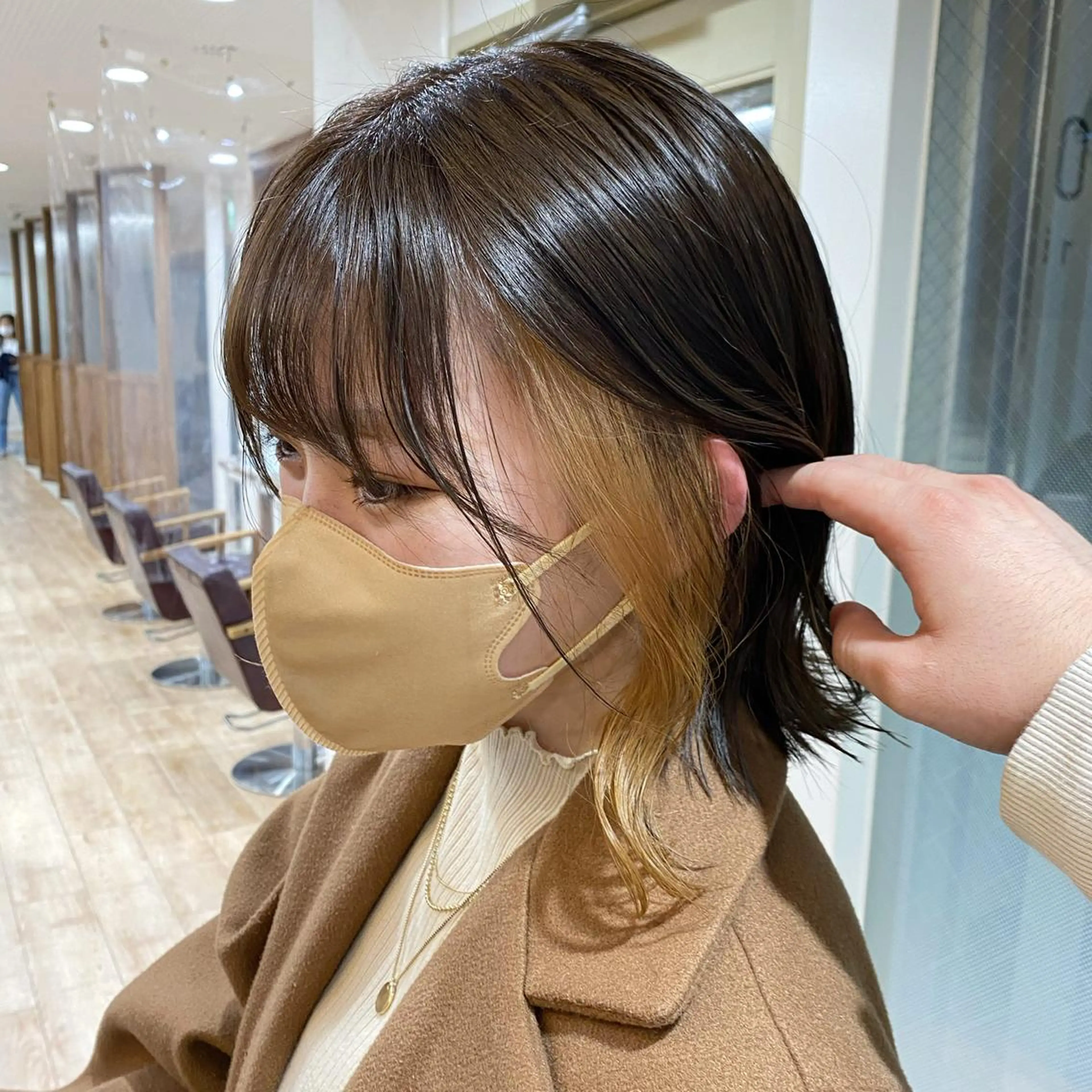 ミディアム 学生指名率No.1 YUTOのヘアスタイル