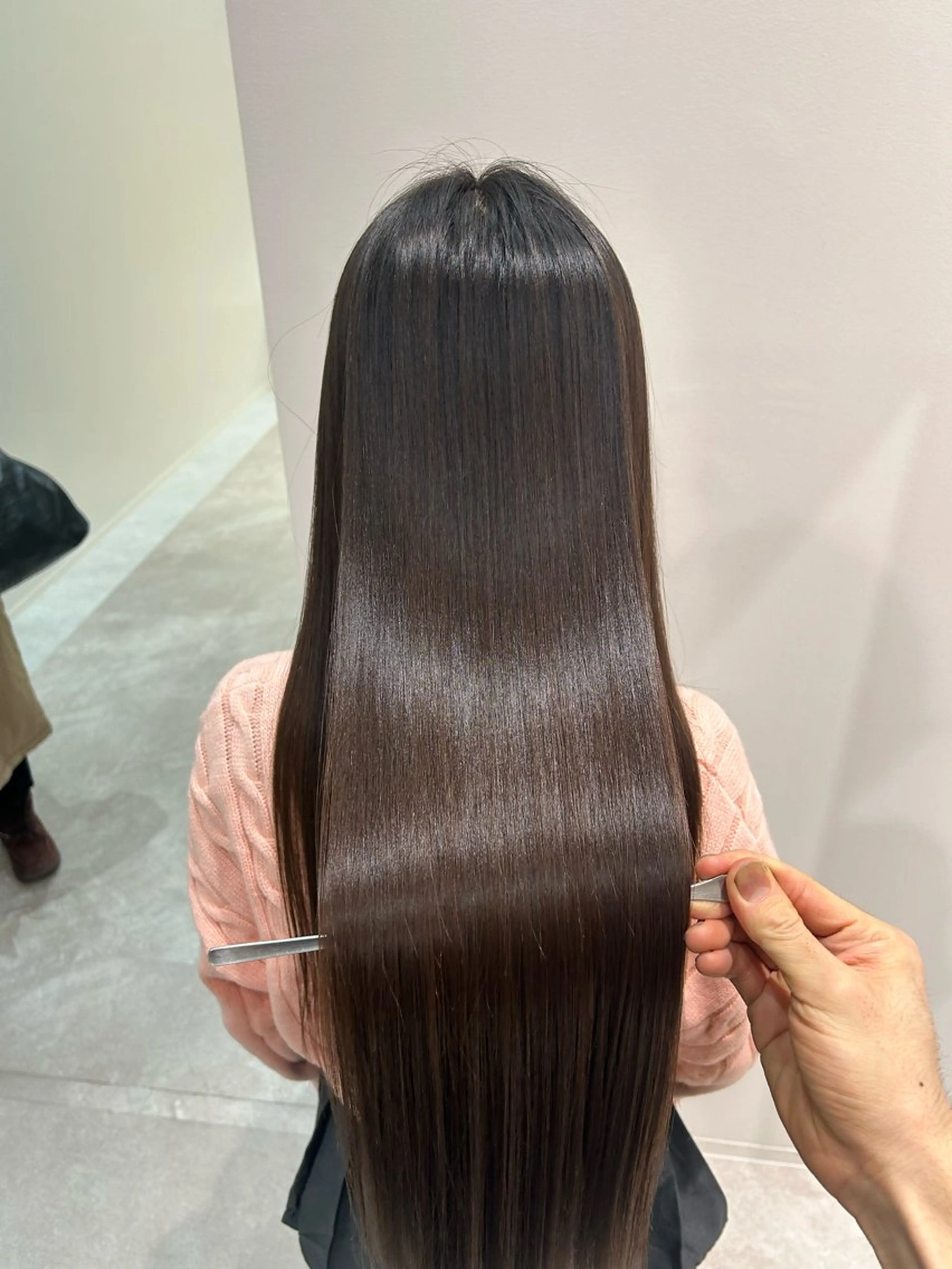 ロング 割れ癖も直す髪質改善 美容師✨みやたのヘアスタイル