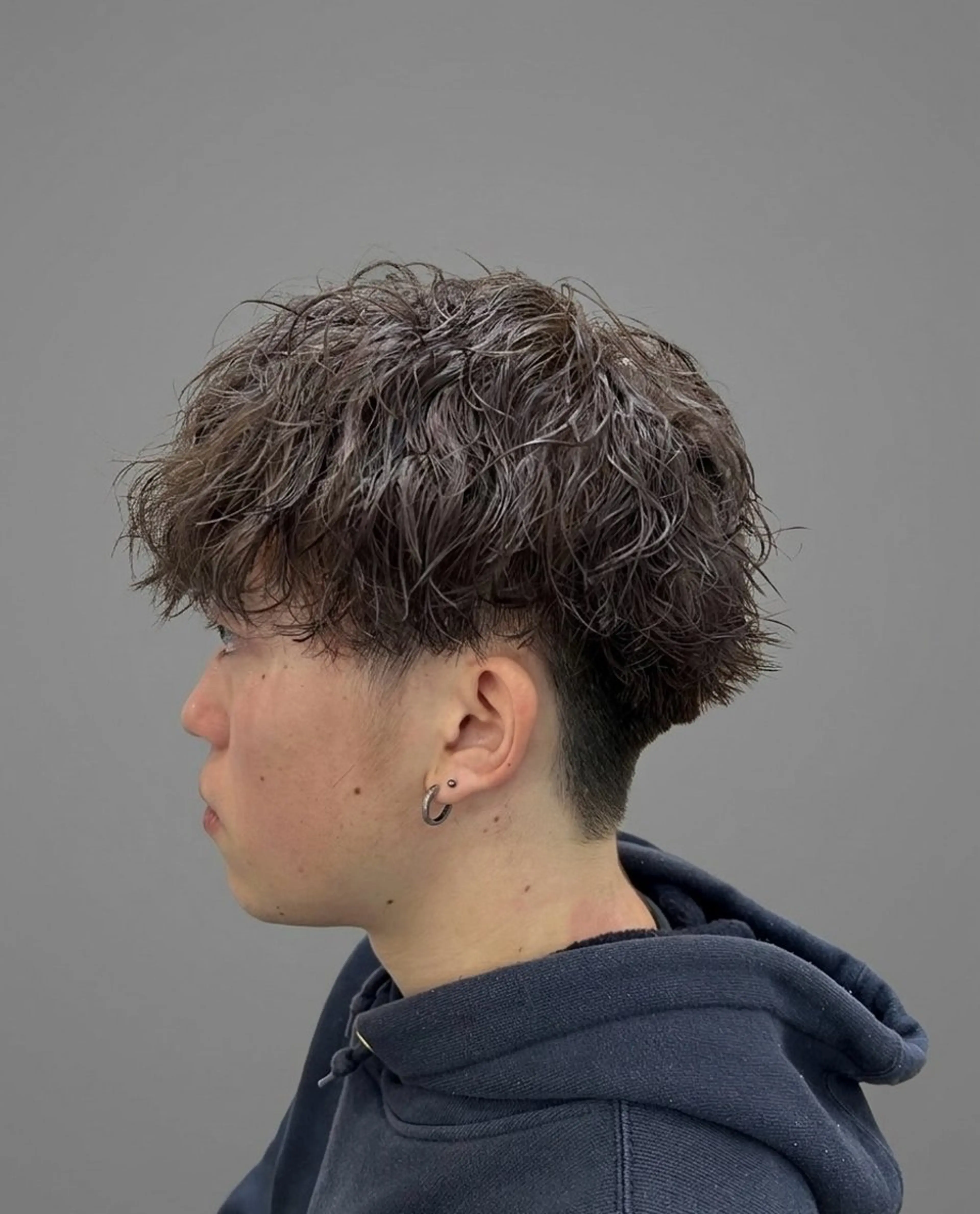 ショート カット パーマ 「untitled」所属・メンズ特化 野村大貴のヘアスタイル