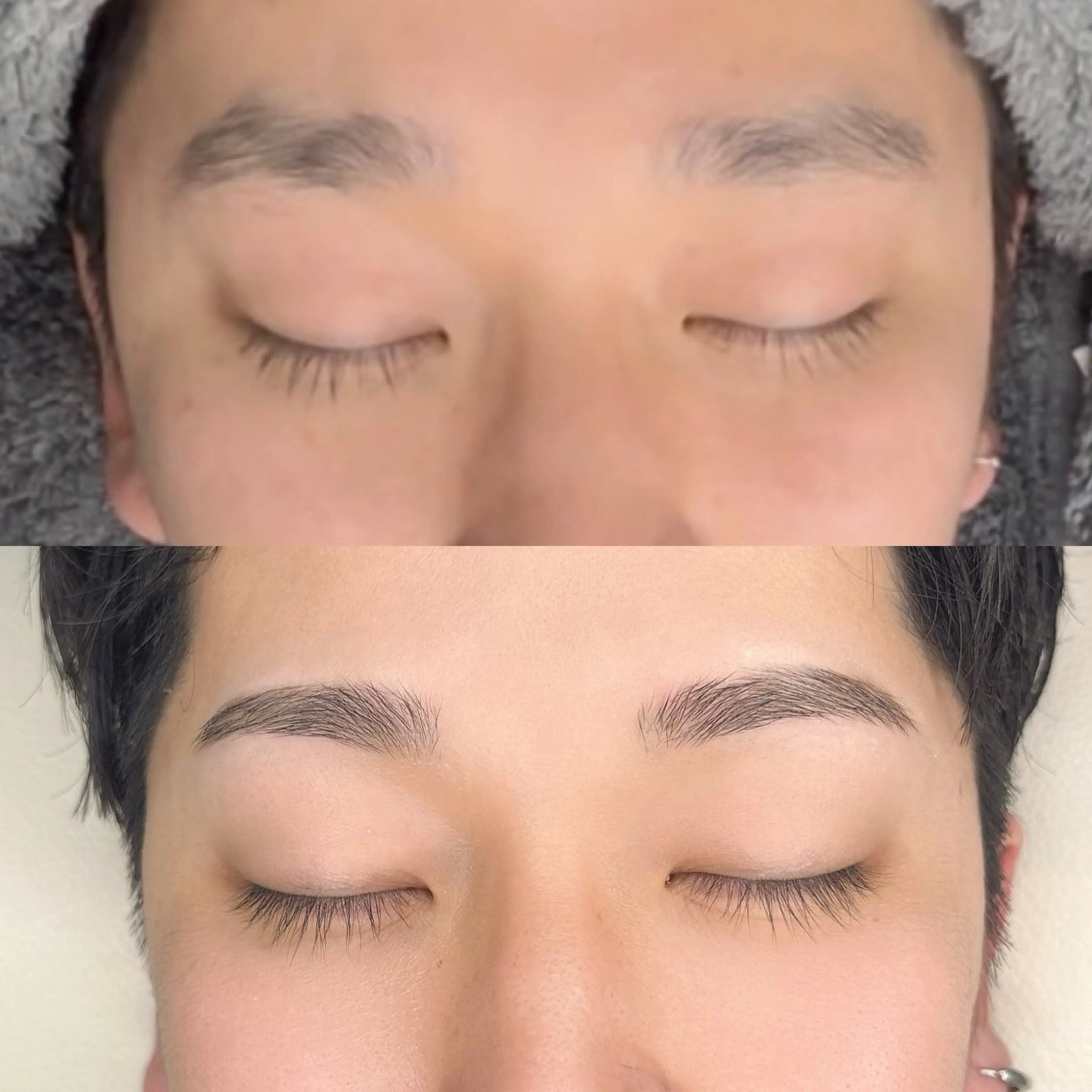 眉毛ワックスの写真