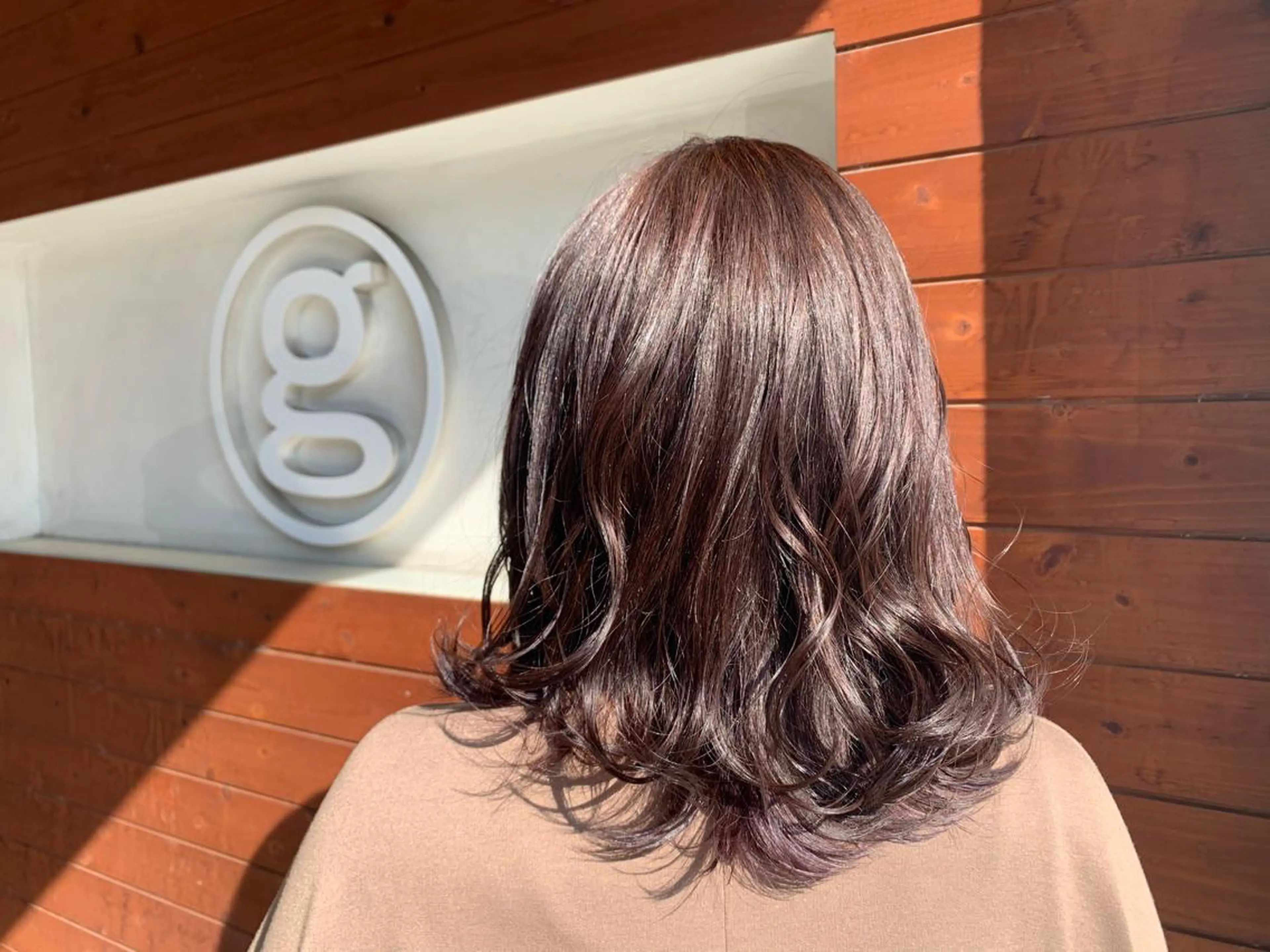 カラー ベージュカラー ラベンダーカラー ヘアカラー トリートメント IORI #韓国ヘア#髪質改善のヘアスタイル