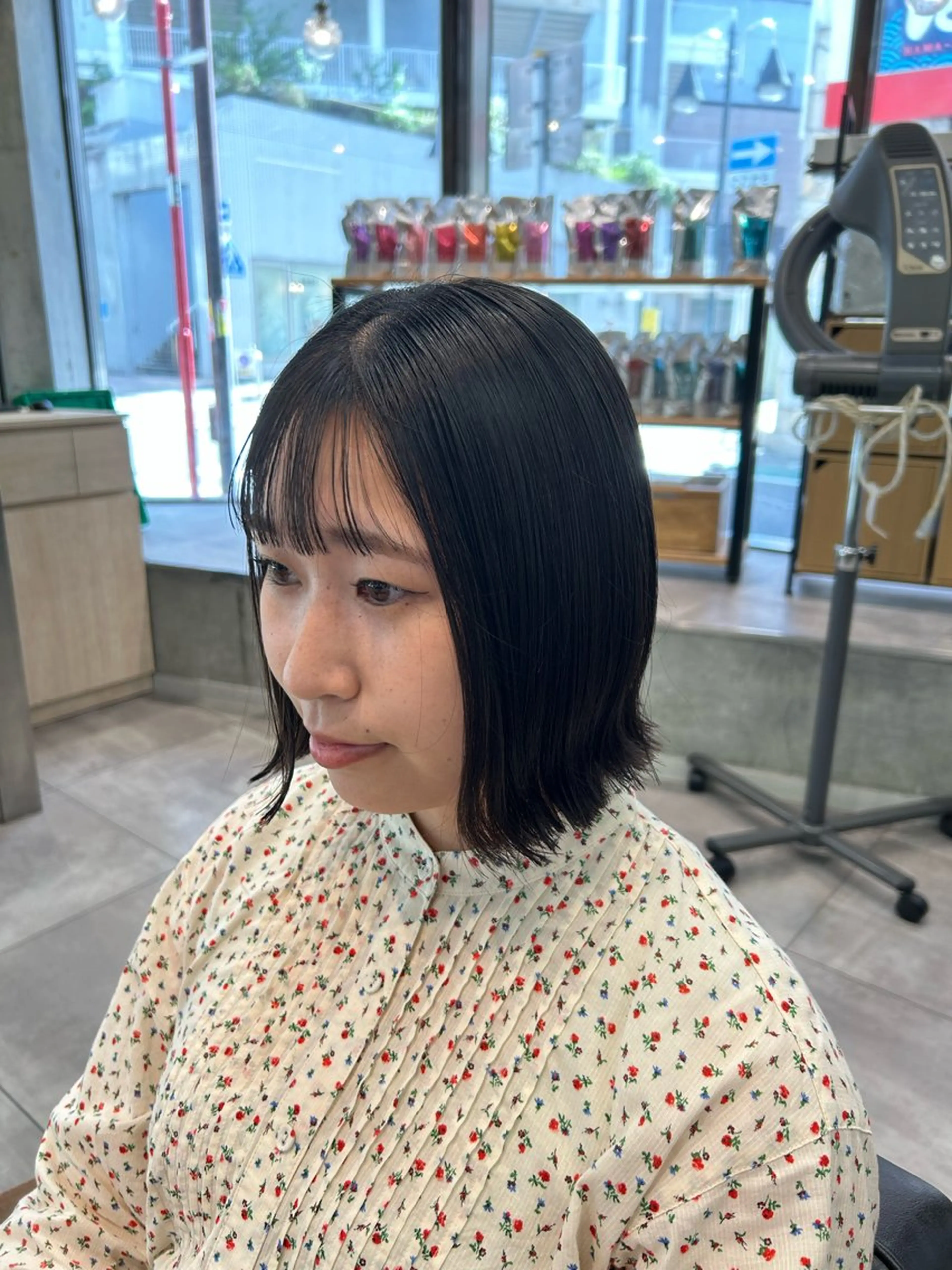 ミディアム ショート・ボブ 🌈chinaのヘアスタイル