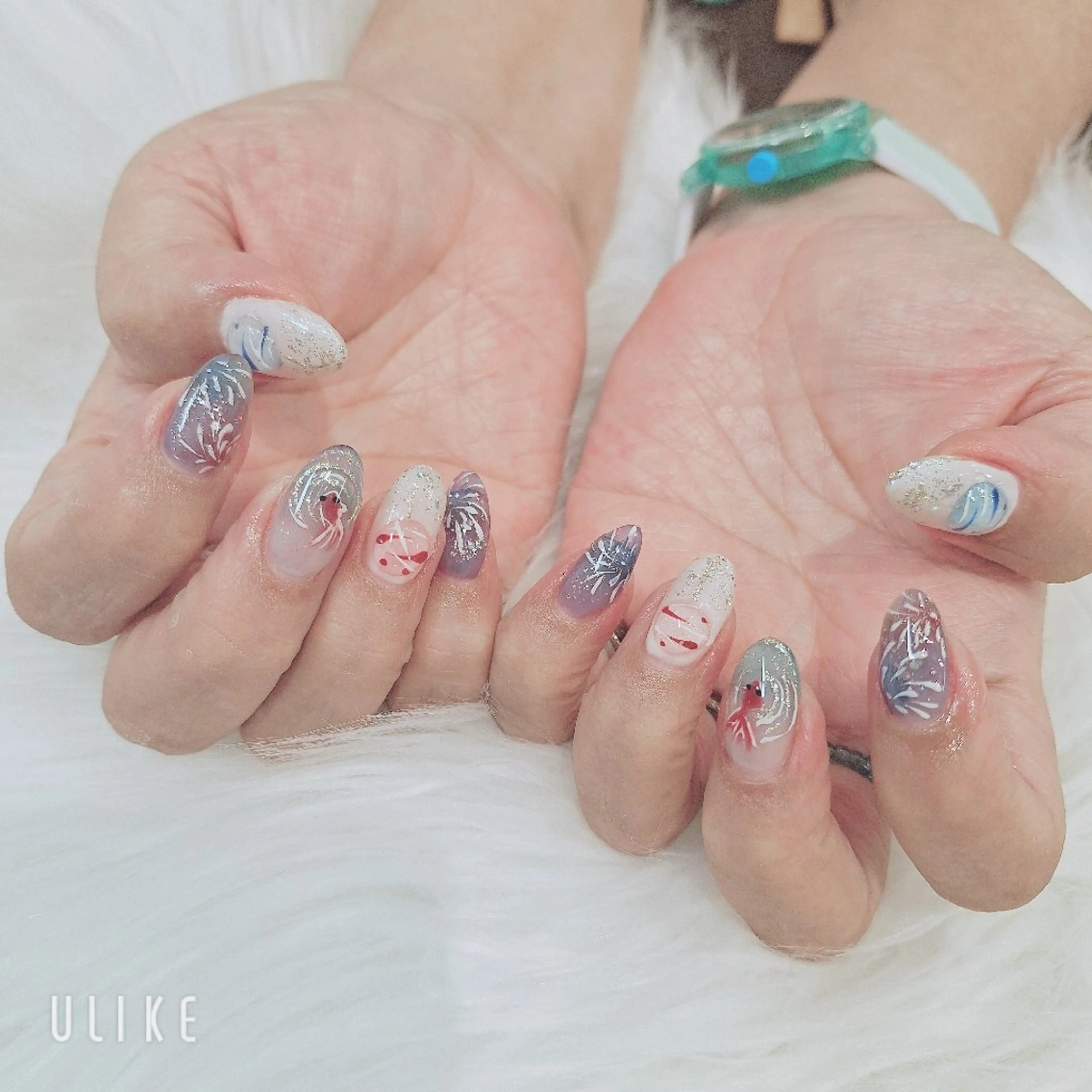 ネイル ハンドネイル Tiary🤍 Sachikaのネイルデザイン