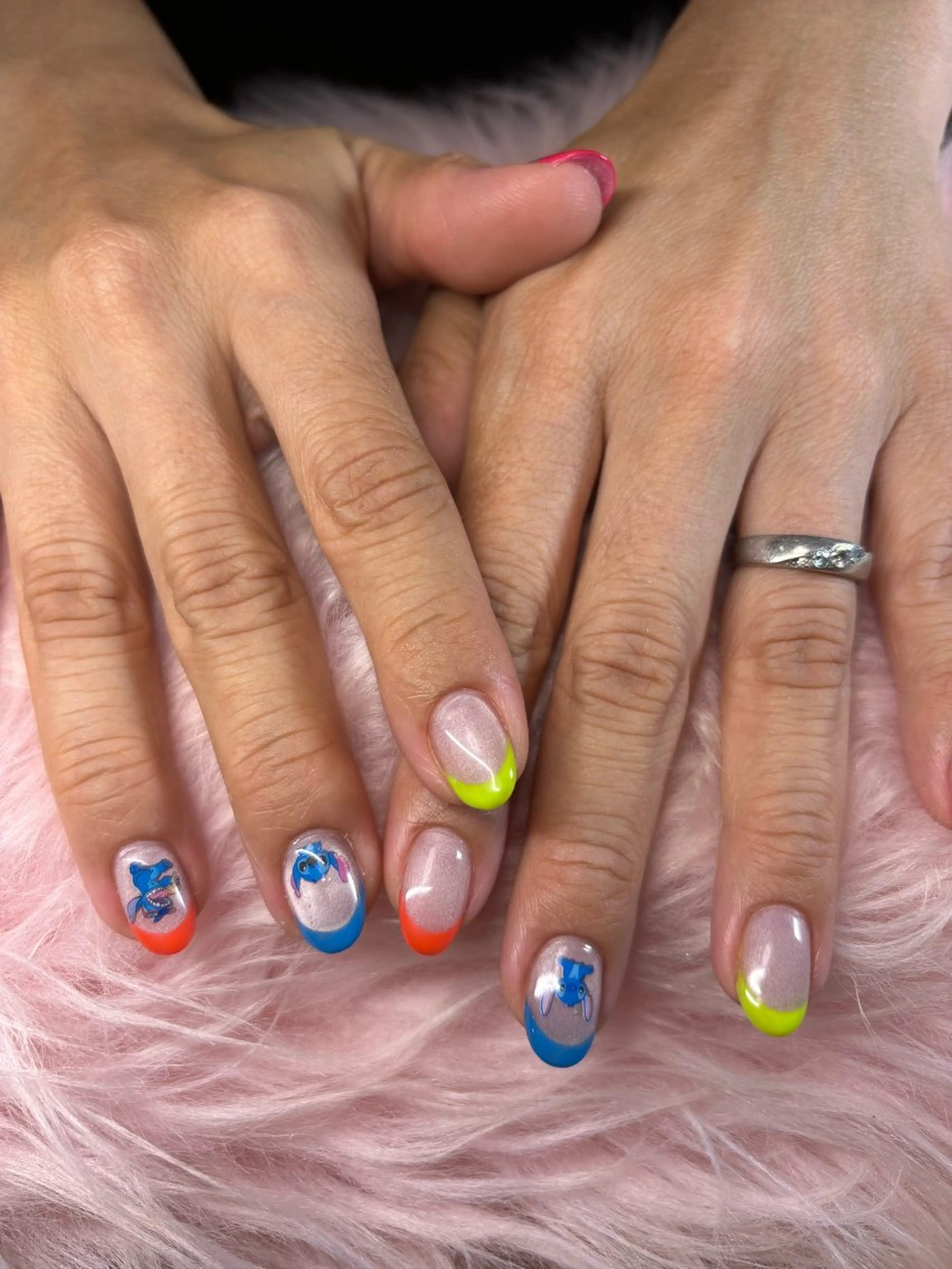 ネイル rukianail 新里のネイルデザイン