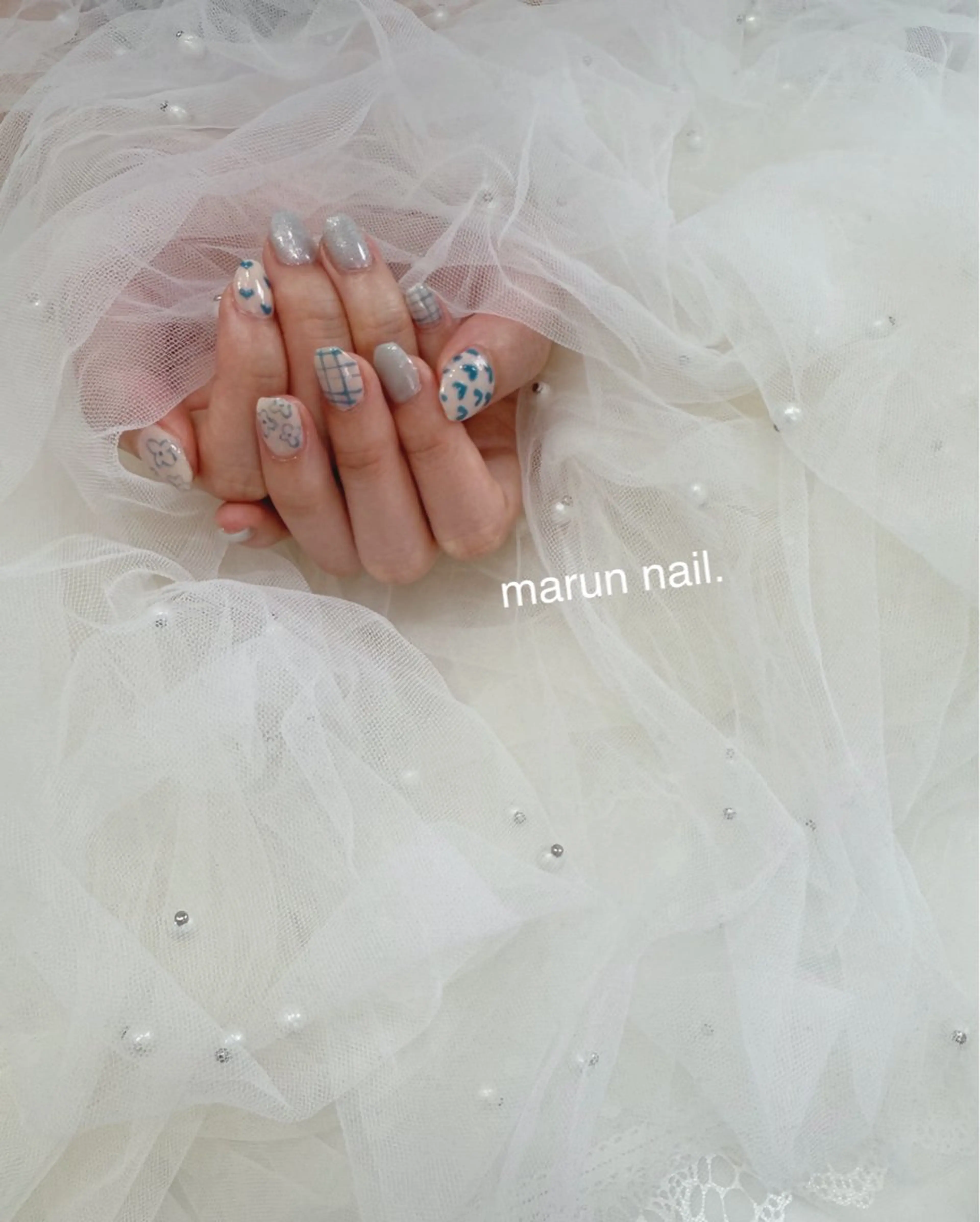 ネイル ハンドネイル marun._ megumi.のネイルデザイン