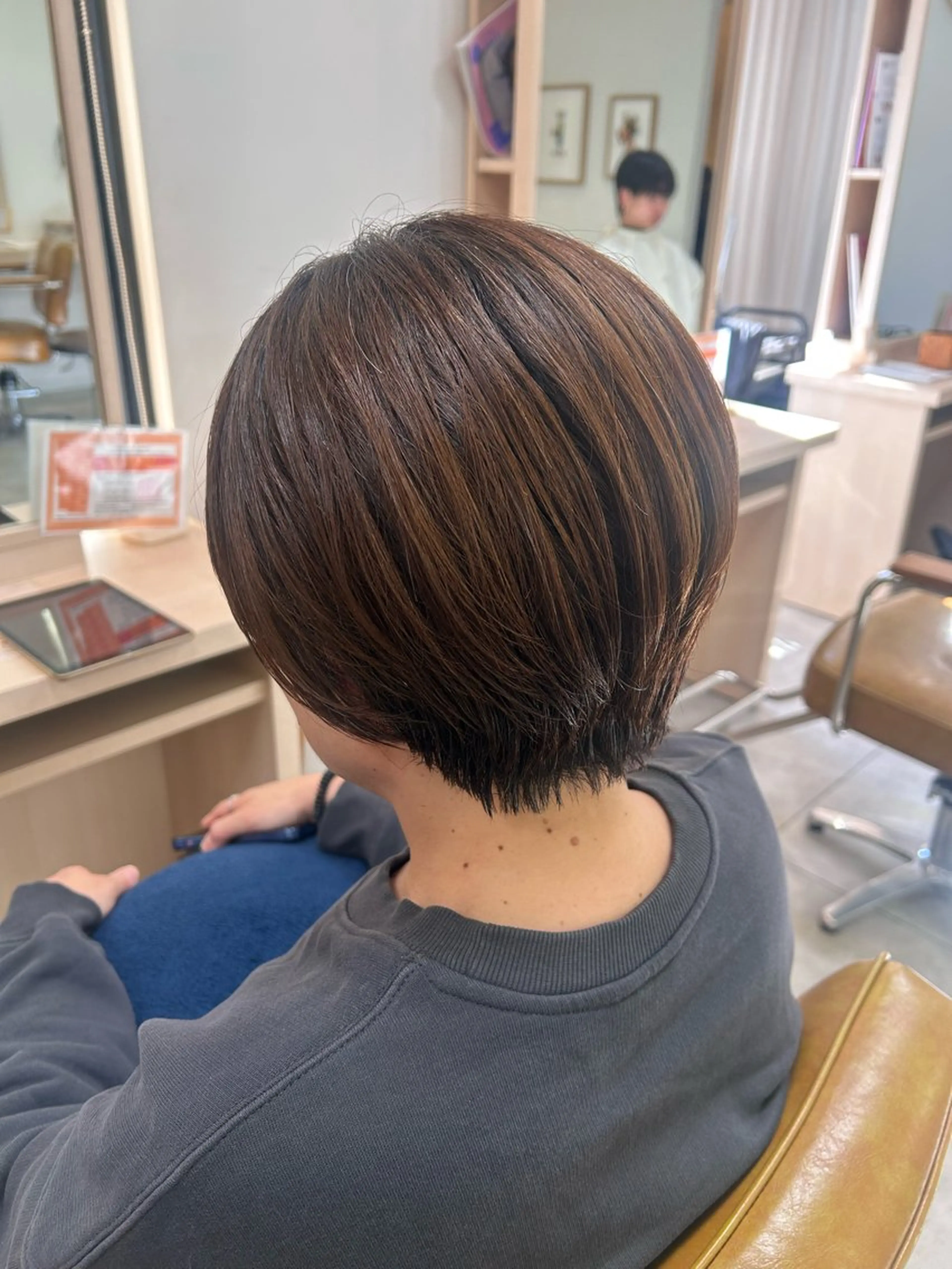 ショート ショートボブ 丸みショート ボブ ショートヘア カット 金山/くびれショート ショートボブAikaのヘアスタイル