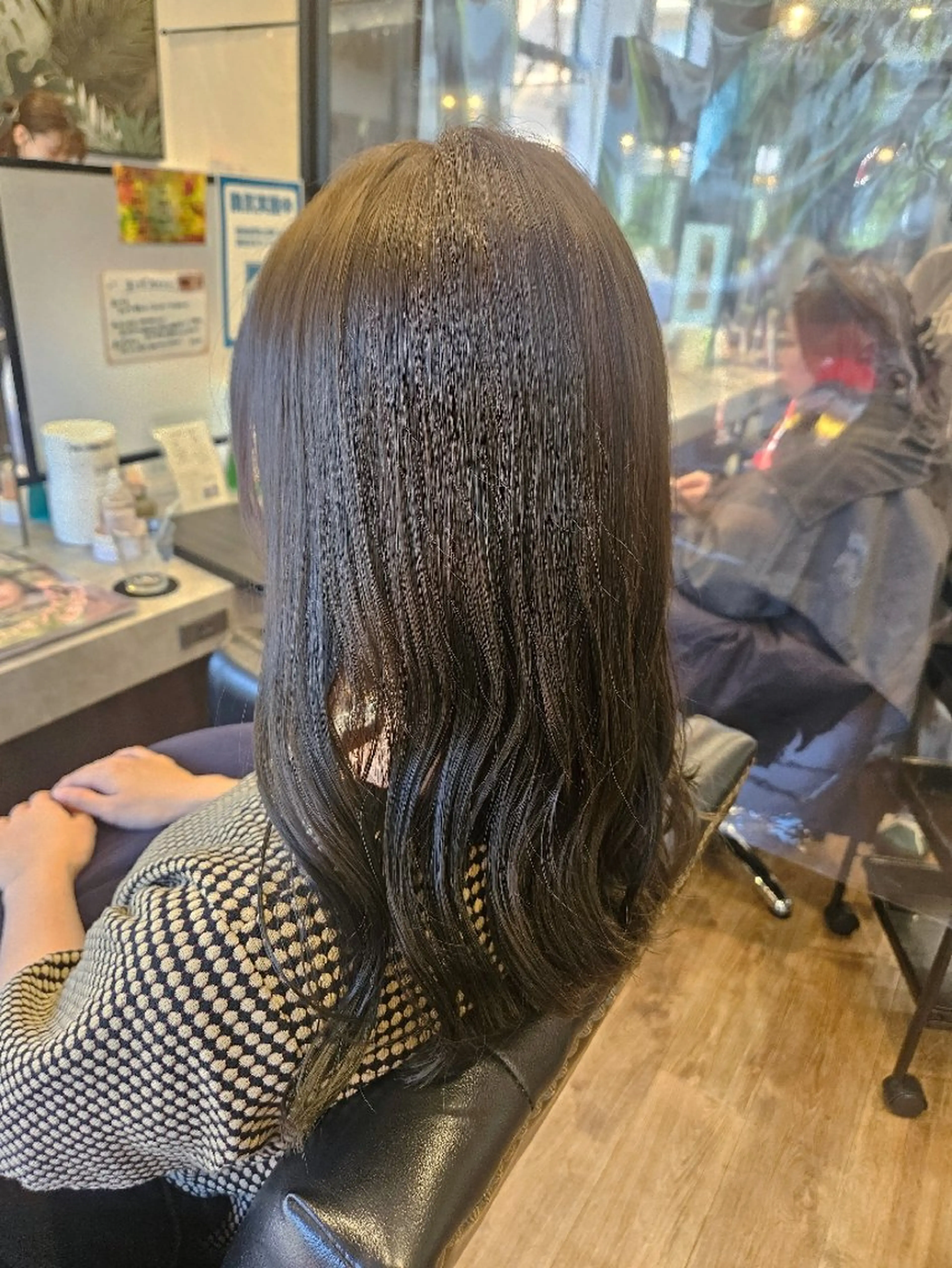 ロング カラー カット ヘアカラー トリートメント 関口 友菜のヘアスタイル