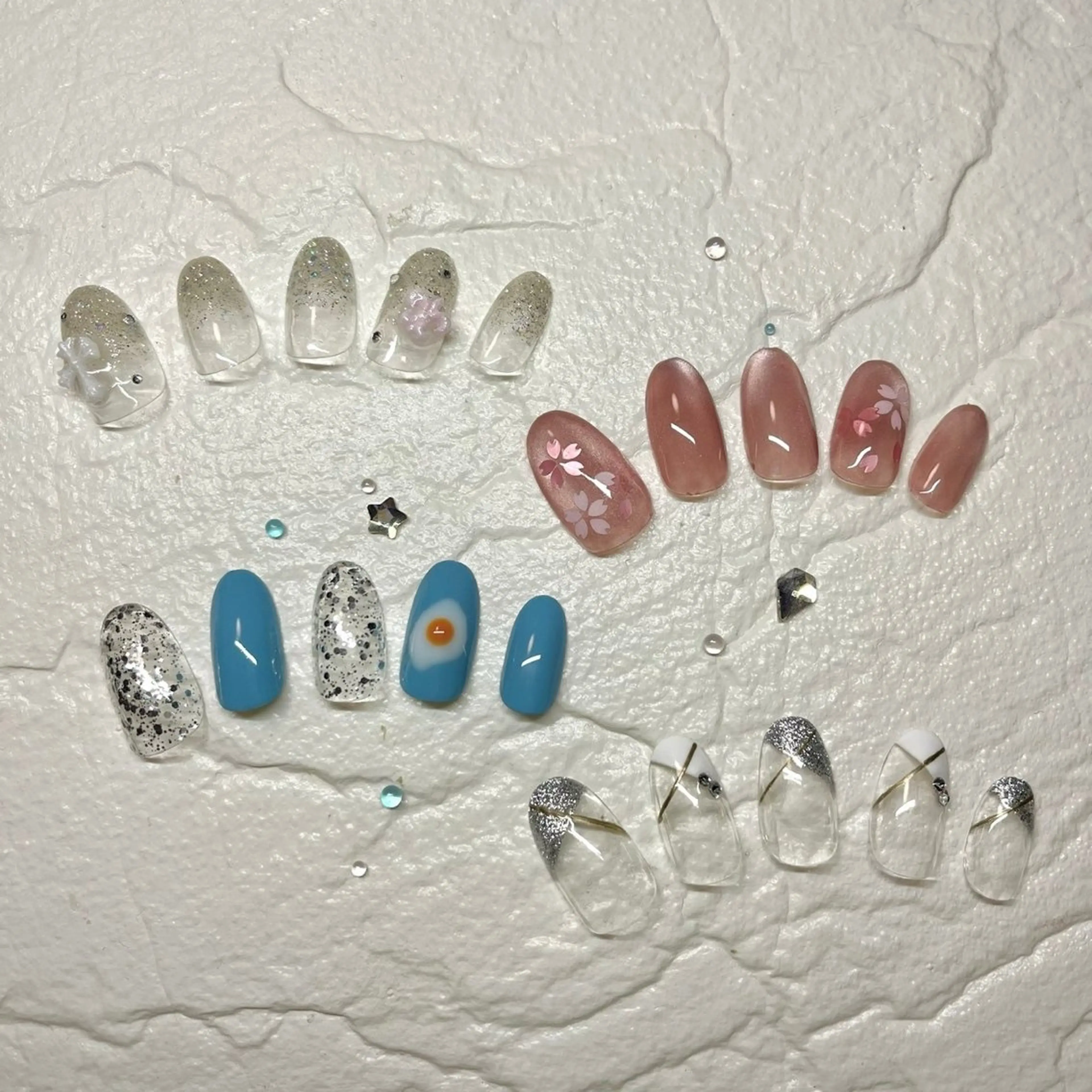 ネイル ハンドネイル yano Ribbon佐野店のネイルデザイン