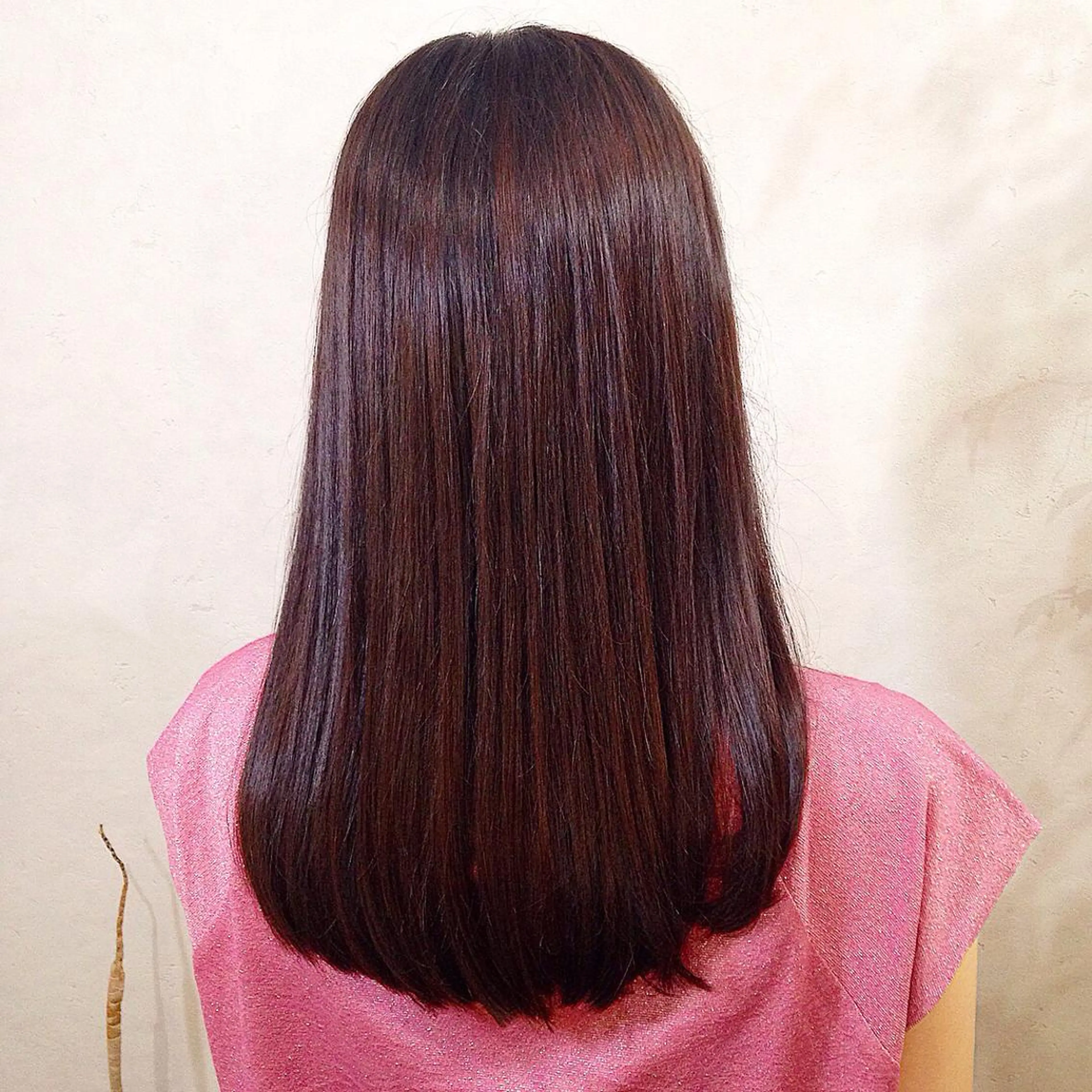 セミロング カラー ピンクカラー 💎髪質改善💎 デザイナーshinのヘアスタイル