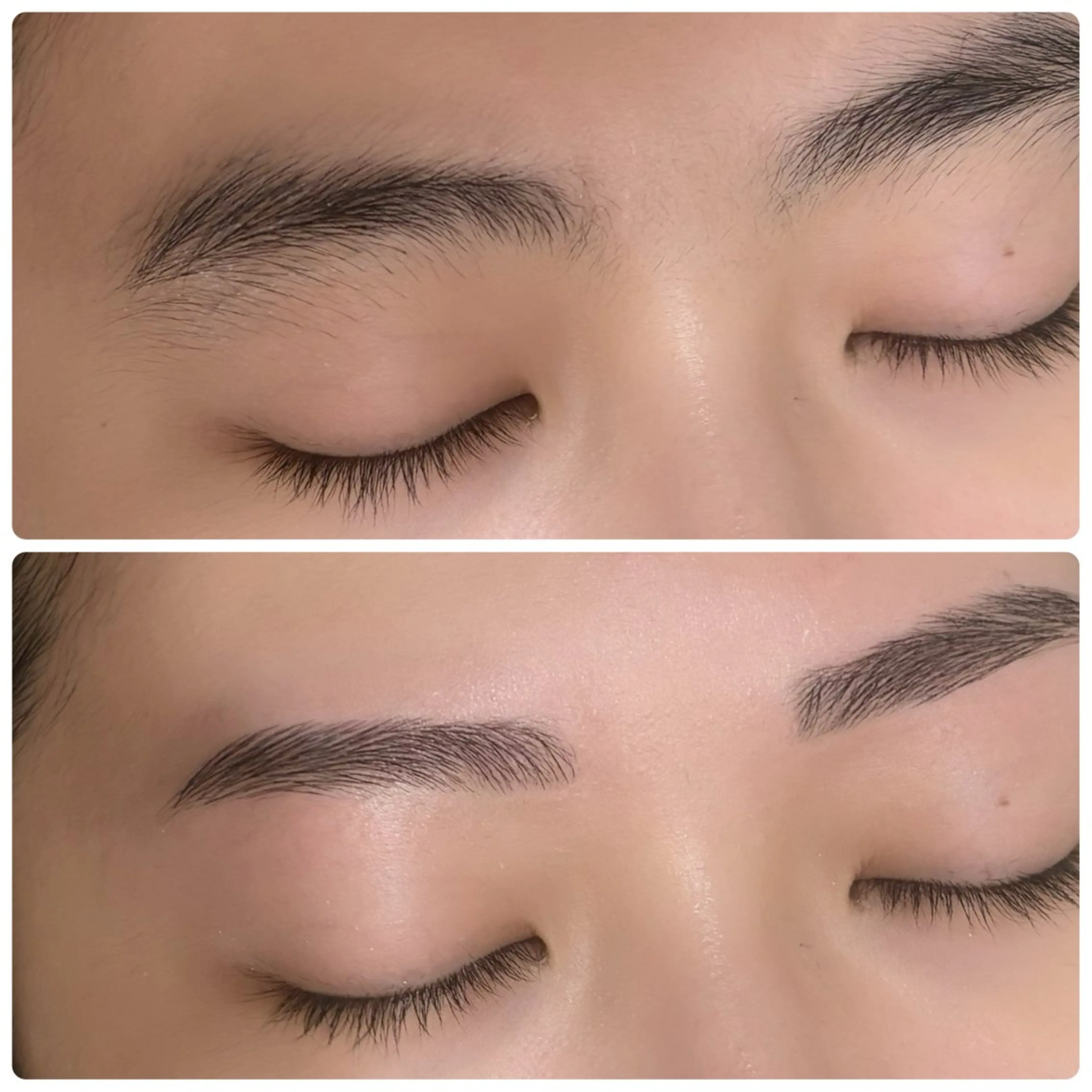 アイブロウ ワックス脱毛 眉カット most eyes AMIのマツエク・マツパデザイン