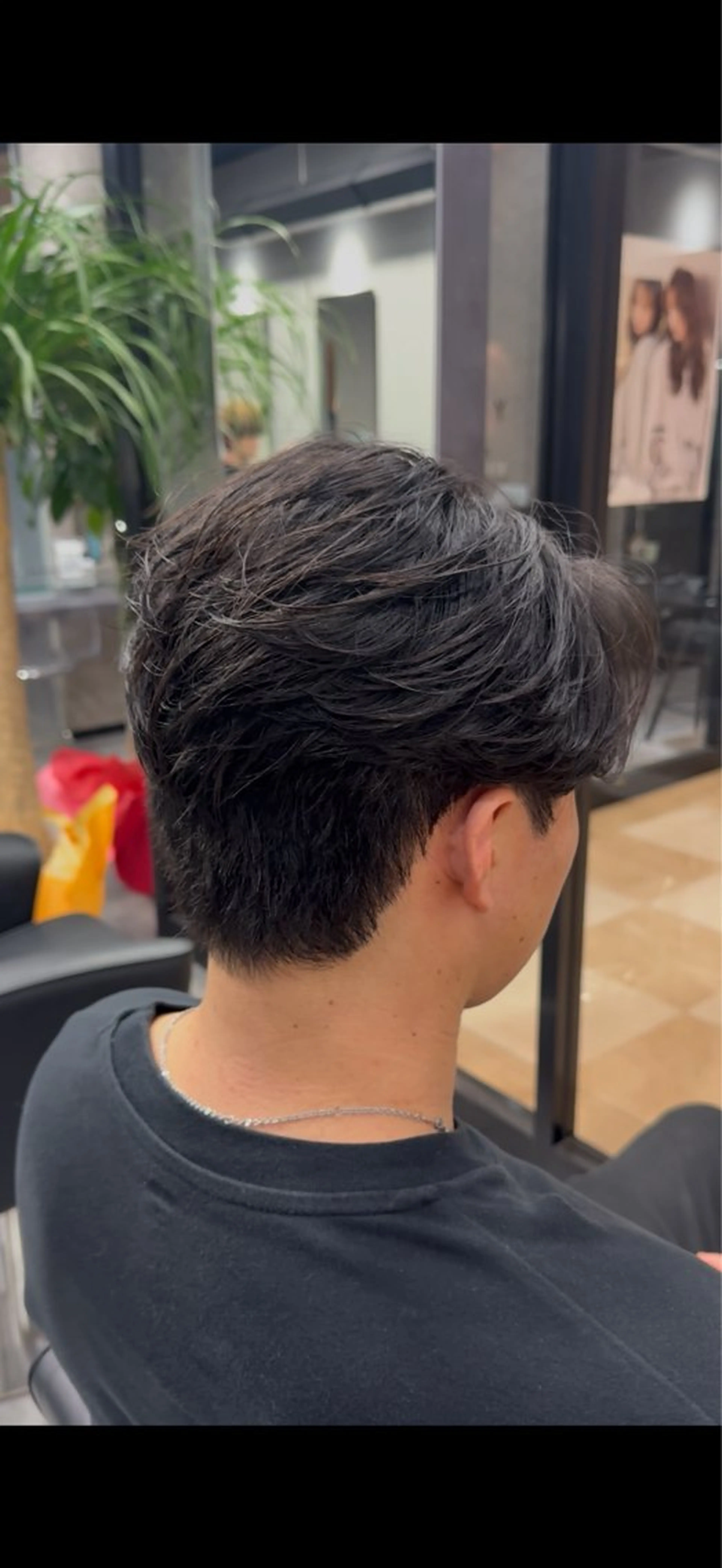 メンズ 縮毛矯正 ⭐️曲がる縮毛矯正 パーマモデル募集中のヘアスタイル