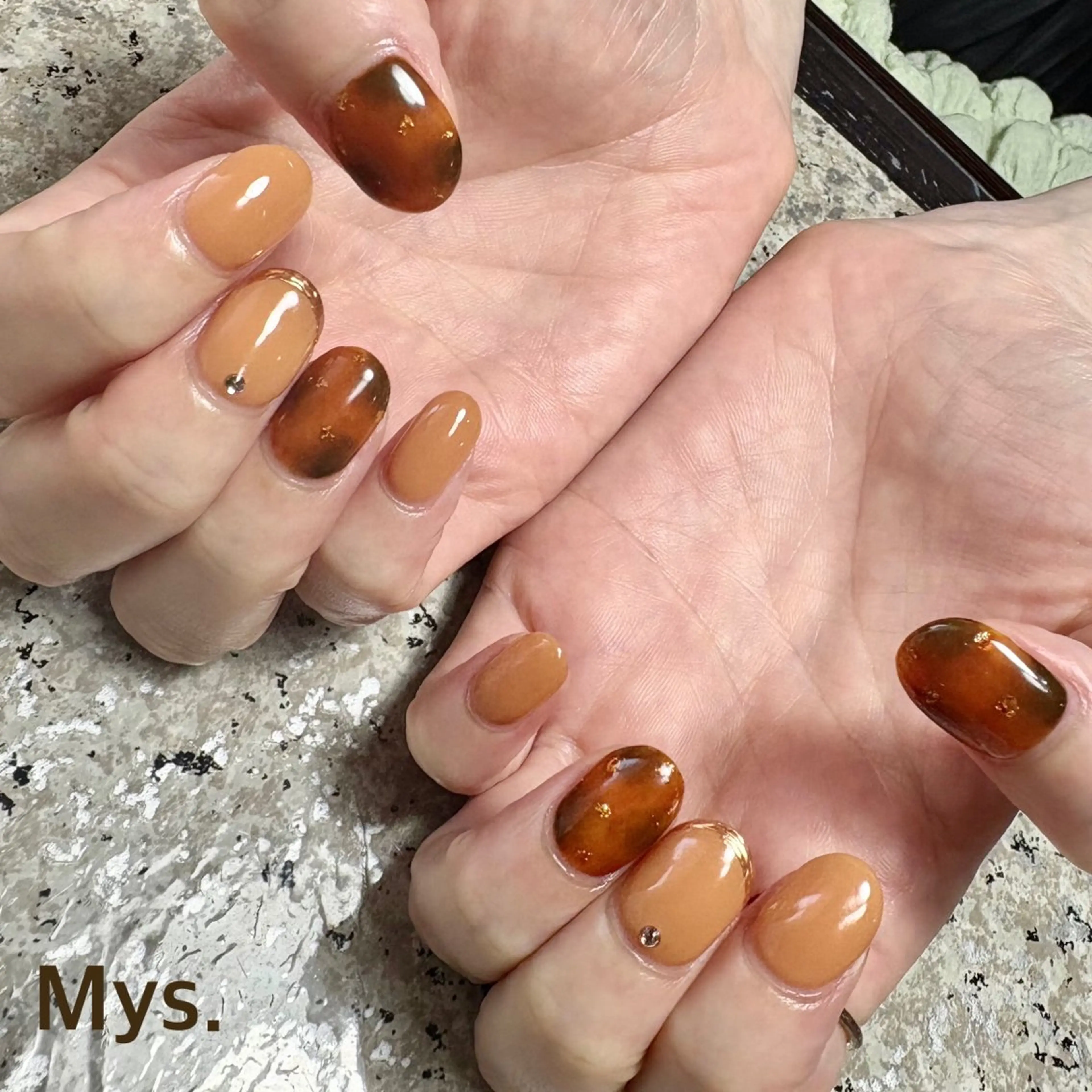 ネイル ハンドネイル Mys. 三上紗紀のネイルデザイン