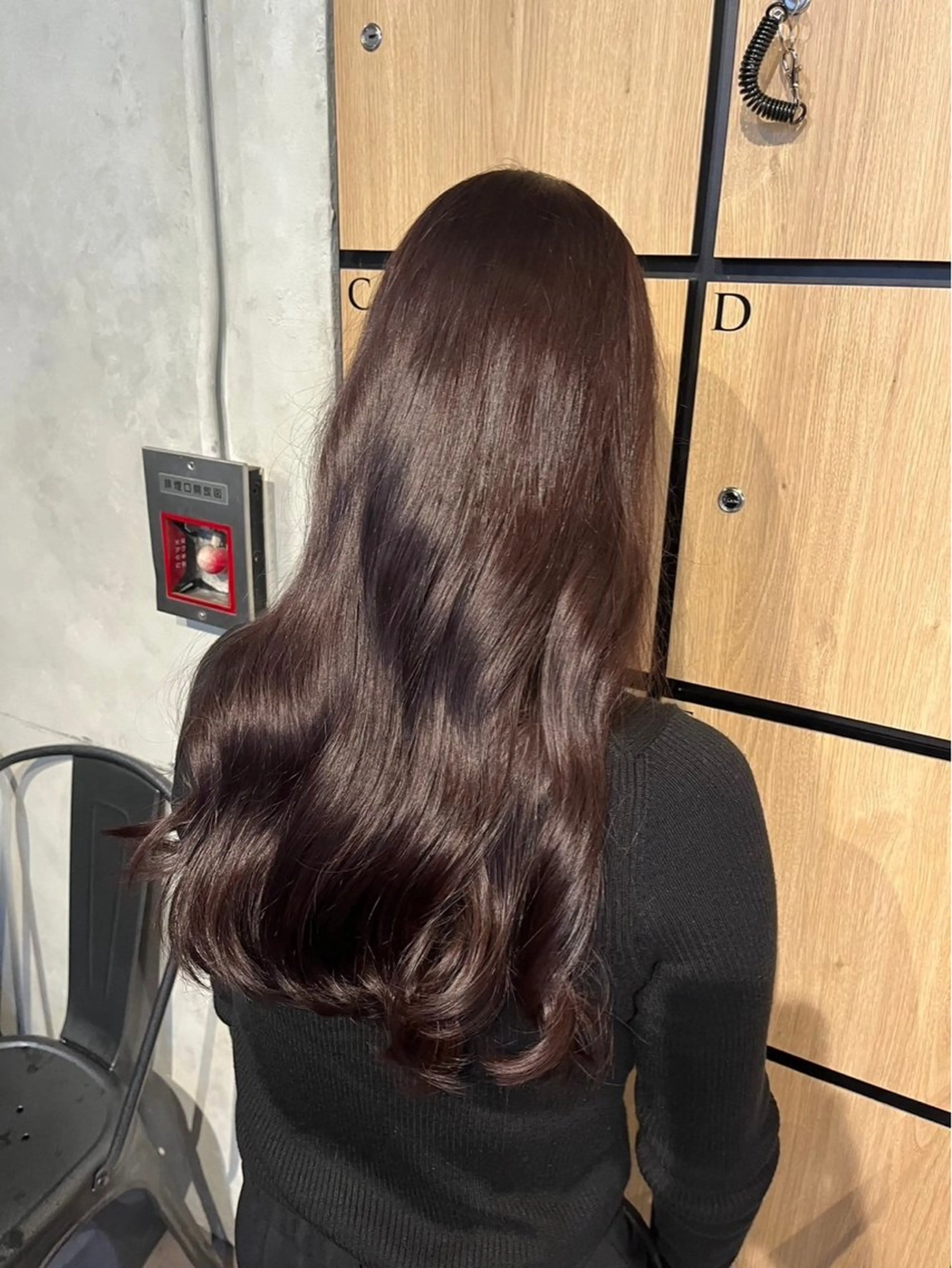 ロング トリートメント ヘアカラー トリートメント Jewel Box東梅田所属・髪質改善サロン 梅田/ヨナミネのヘアスタイル