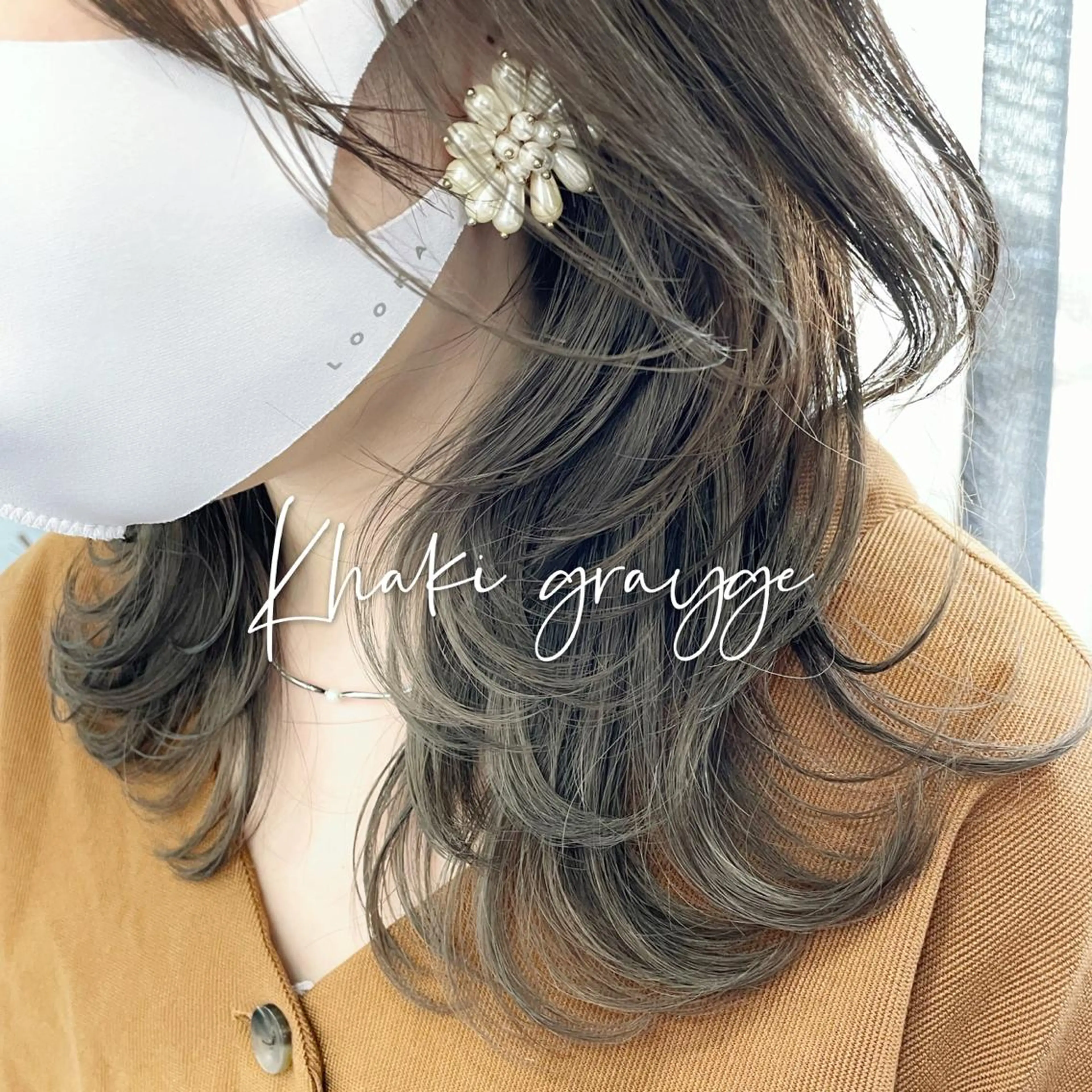 ミディアム カラー ダークグレー ダークグレージュ グレージュ カーキグレージュ ヘアカラー トリートメント DIPTH(ディプス)   by   ila所属・【 DIPTH 】 代表コウキ🥇のヘアスタイル