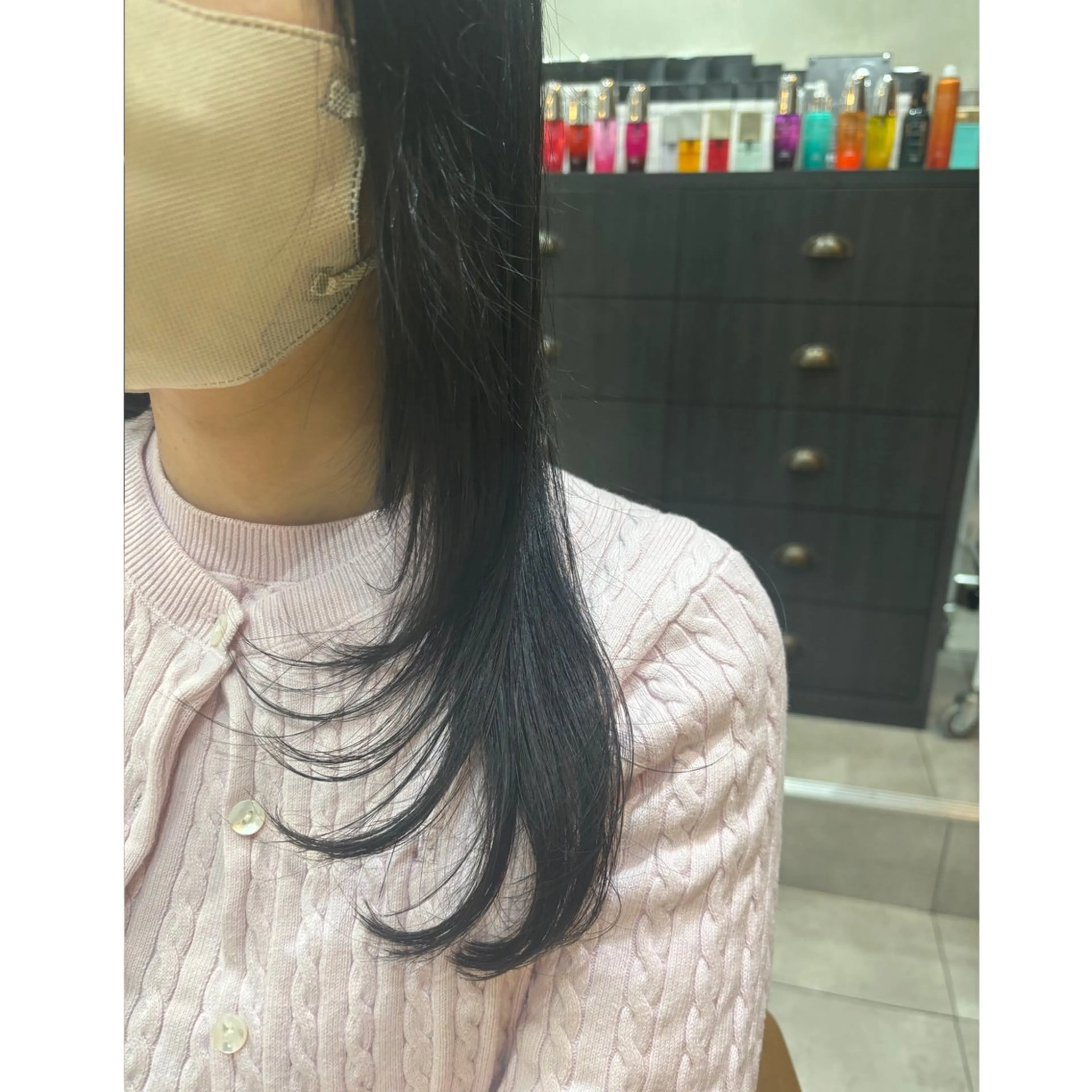 ミディアム カラー MIKU ☺︎のヘアスタイル