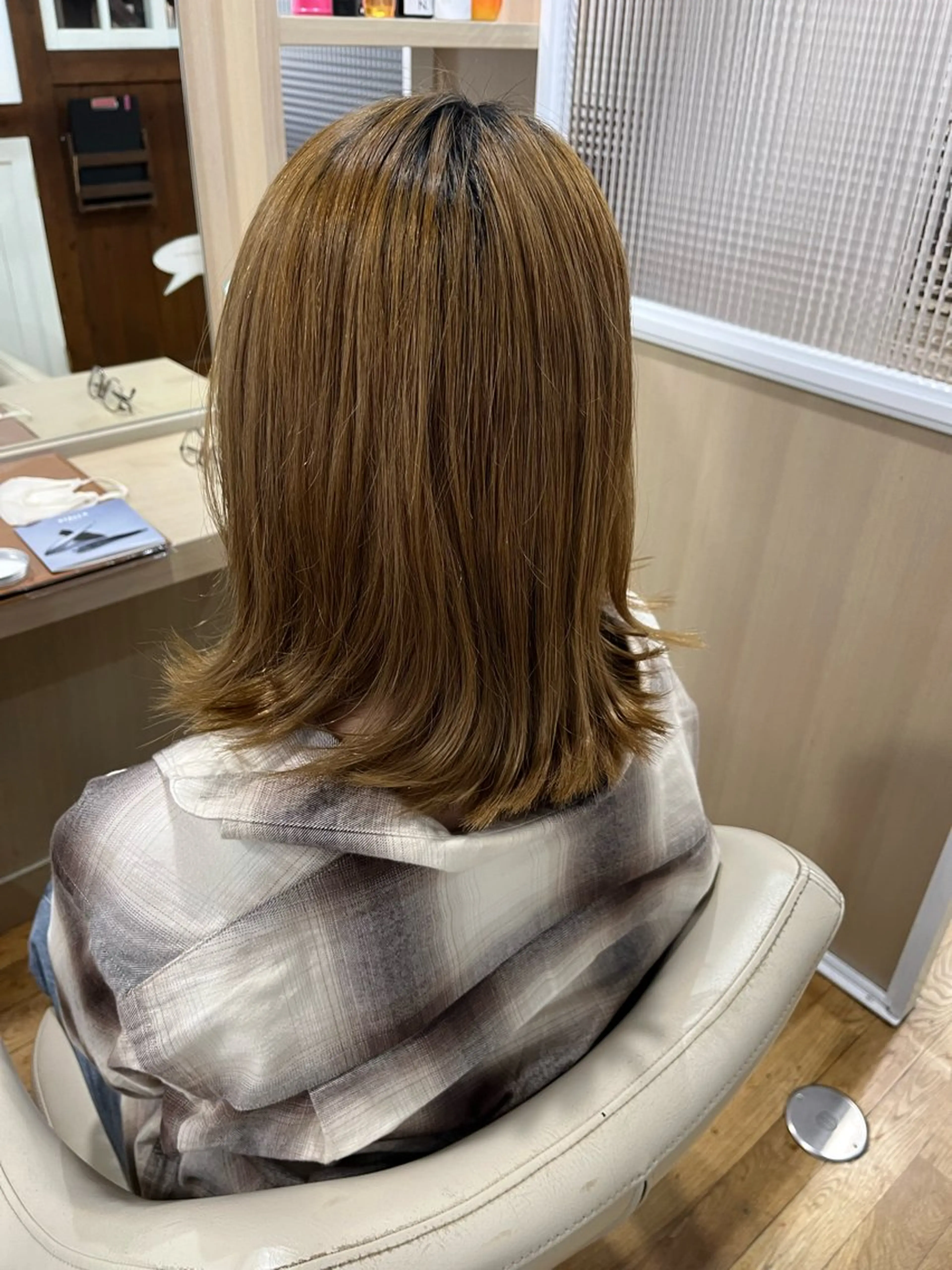 ロング カット トリートメント ヘッドスパ 鈴木 結のヘアスタイル