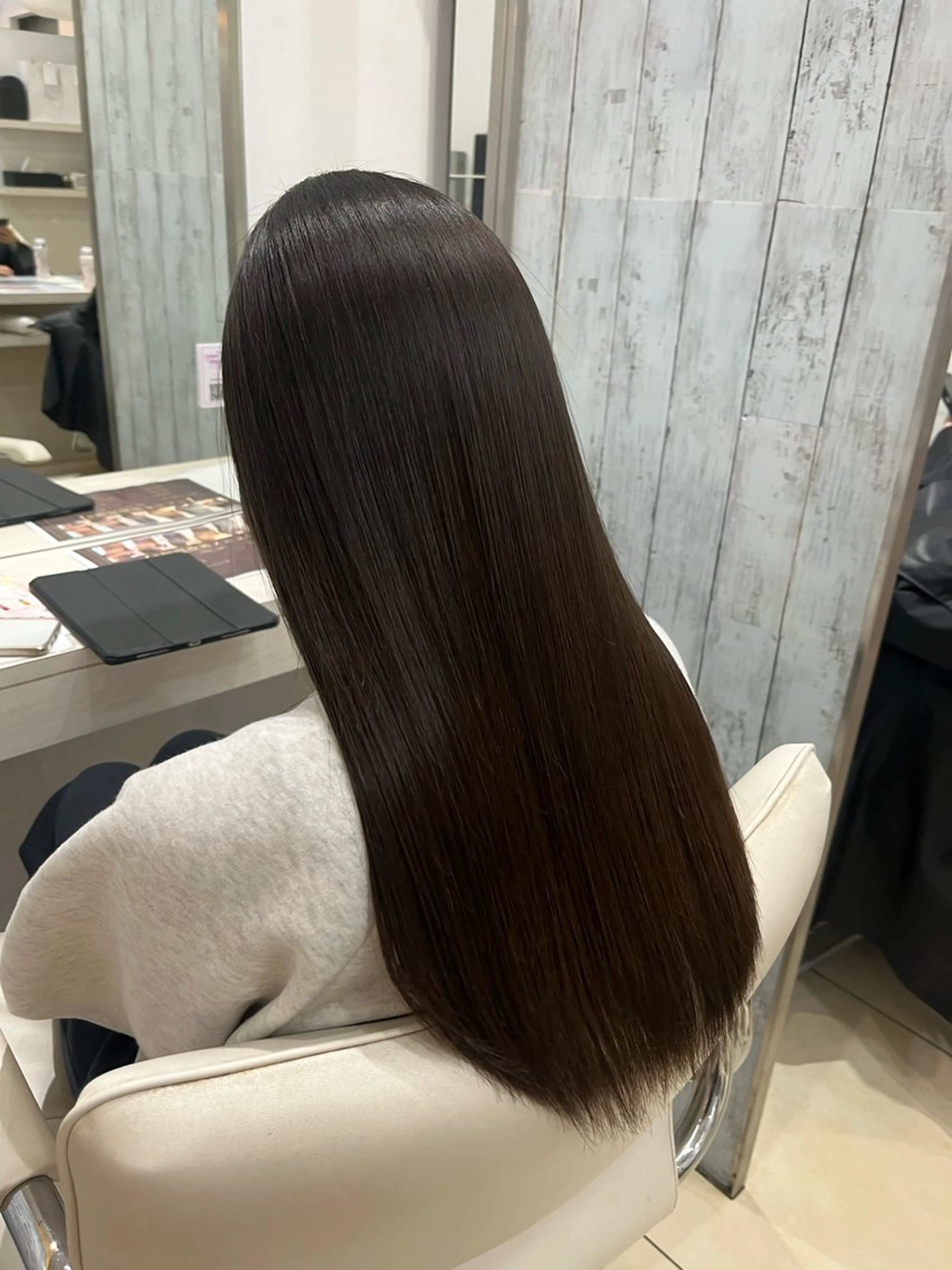 ロング カラー カット ヘアカラー 🤎ベージュカラー/ 髪質改善/山岸🤎のヘアスタイル