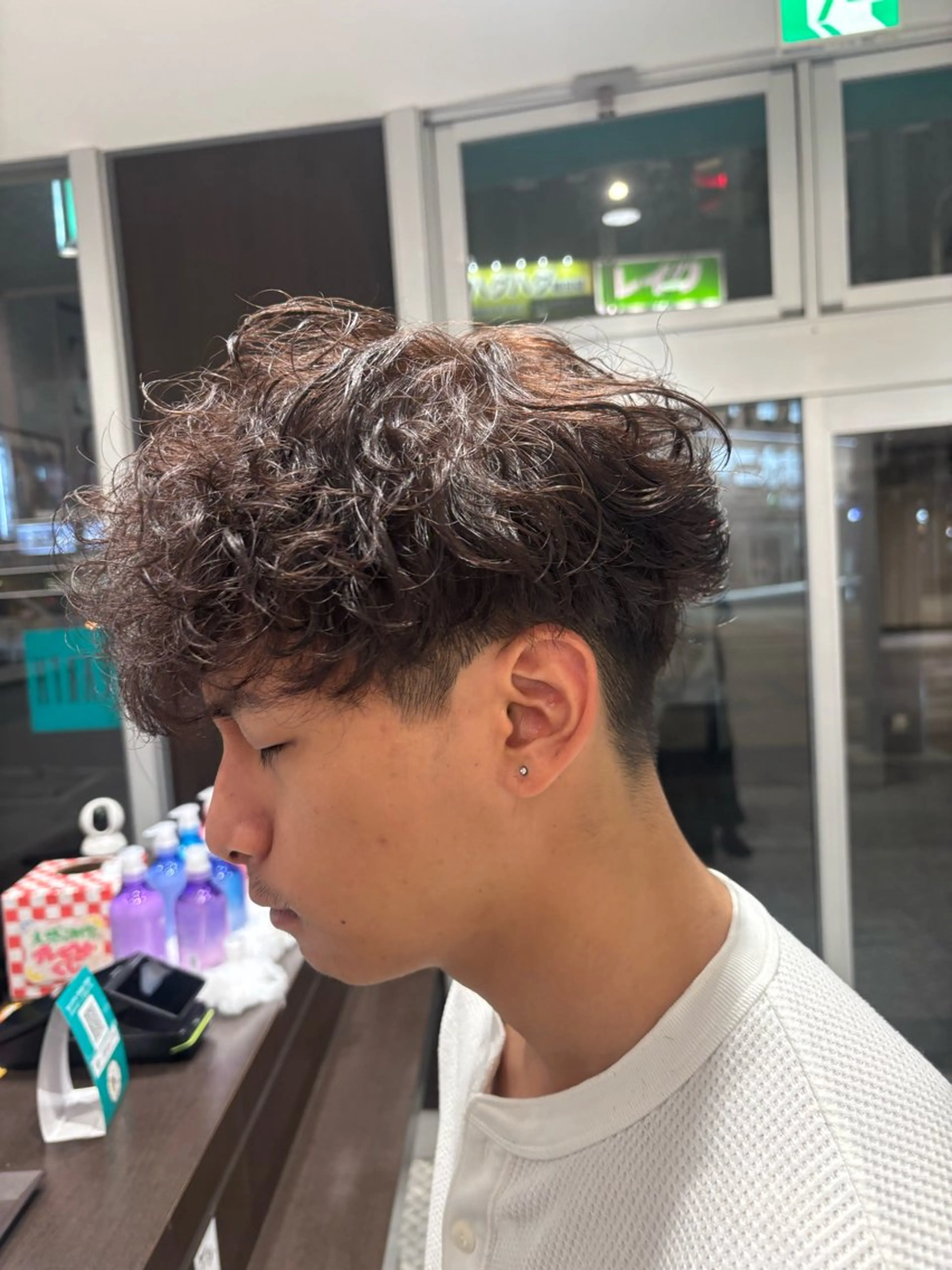 パーマ カット パーマ 永田虹輝 /パーマ/スパイキーのヘアスタイル