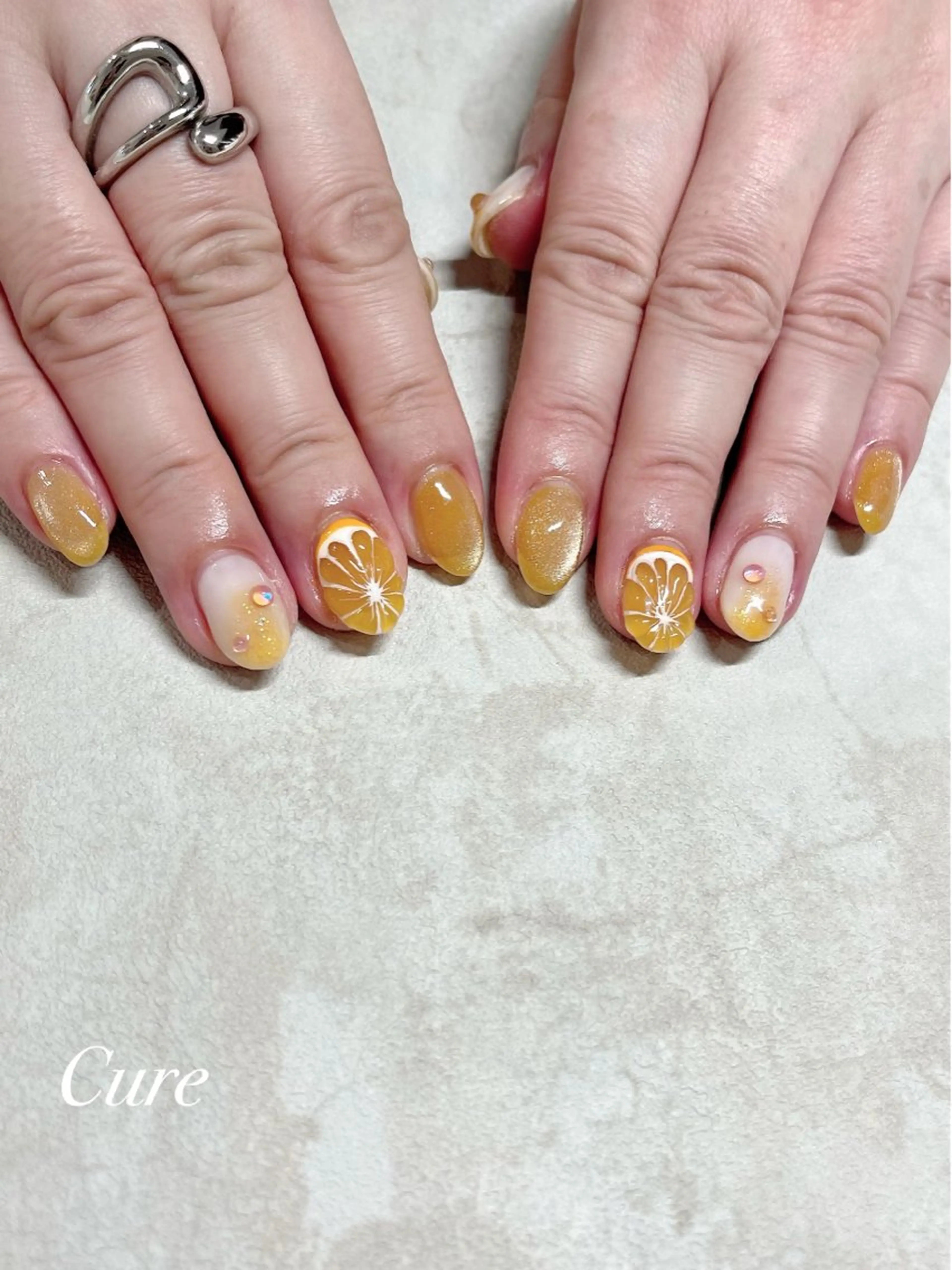 ネイル ハンドネイル Nail&まつげエクステsalon cure-キュア-所属・今野 薫のネイルデザイン