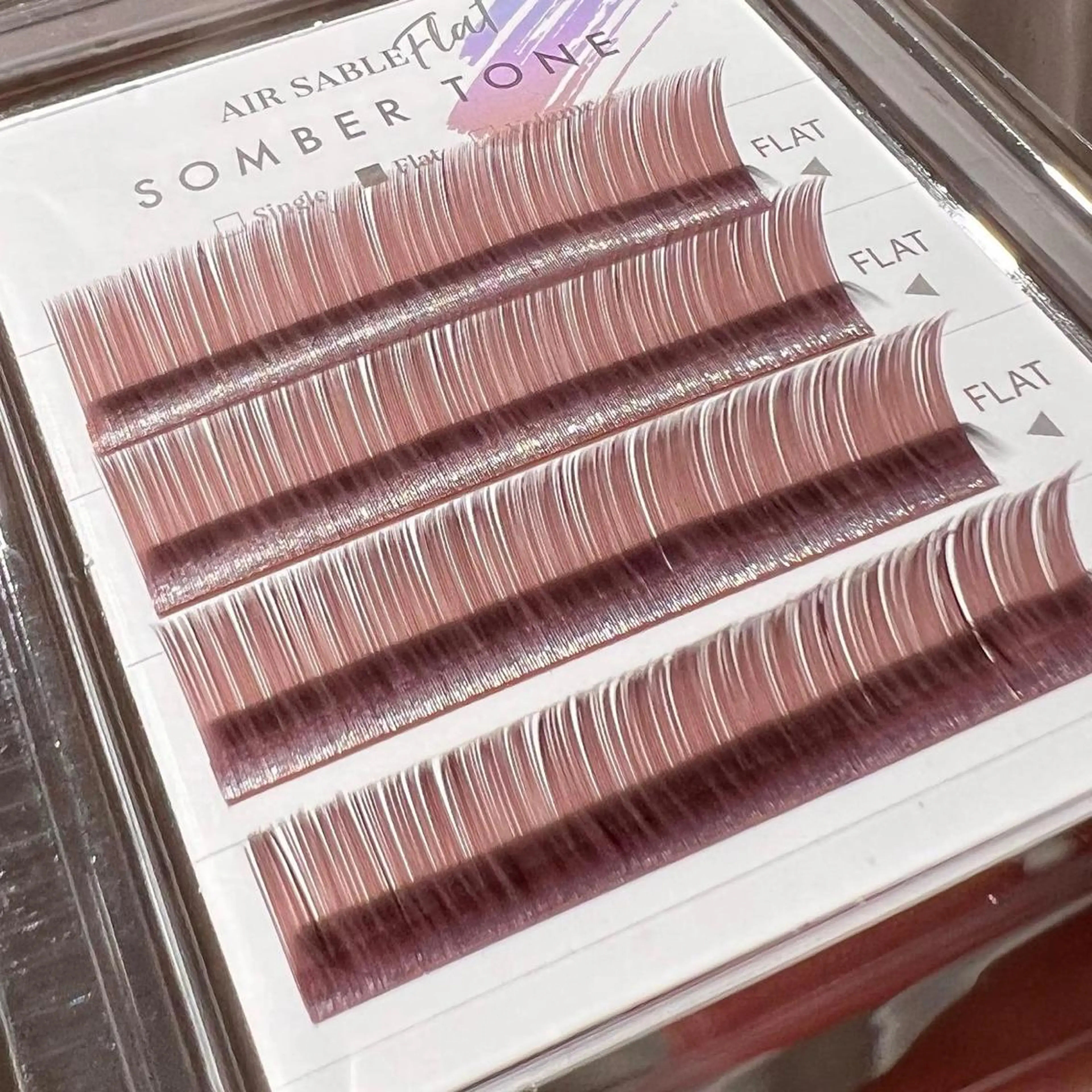 マツエク・マツパ カラーマツエク ナチュラル マツエク さとう なつみのマツエク・マツパデザイン