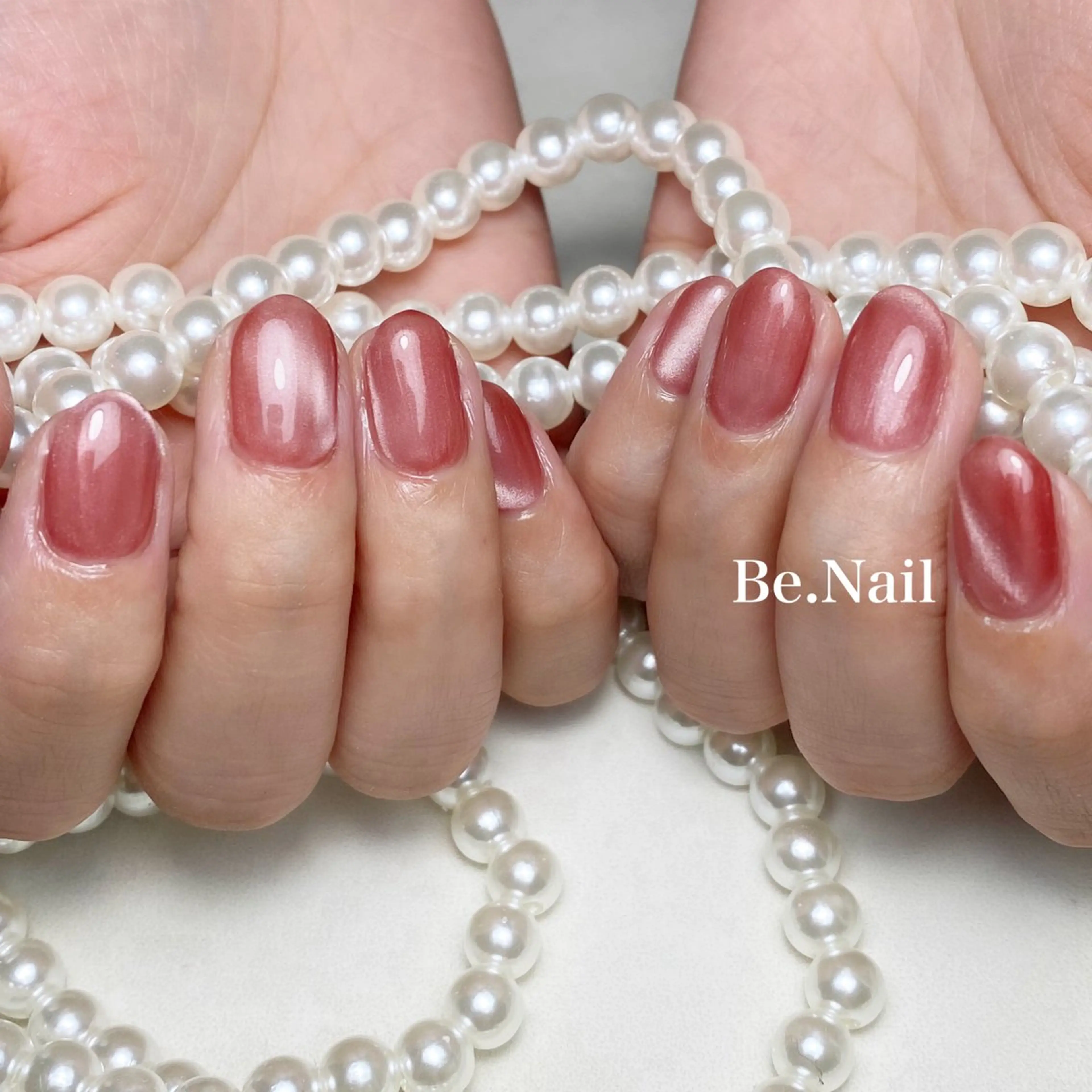 ネイル ジェルネイル マグネットネイル シンプルネイル Be. Nailのネイルデザイン
