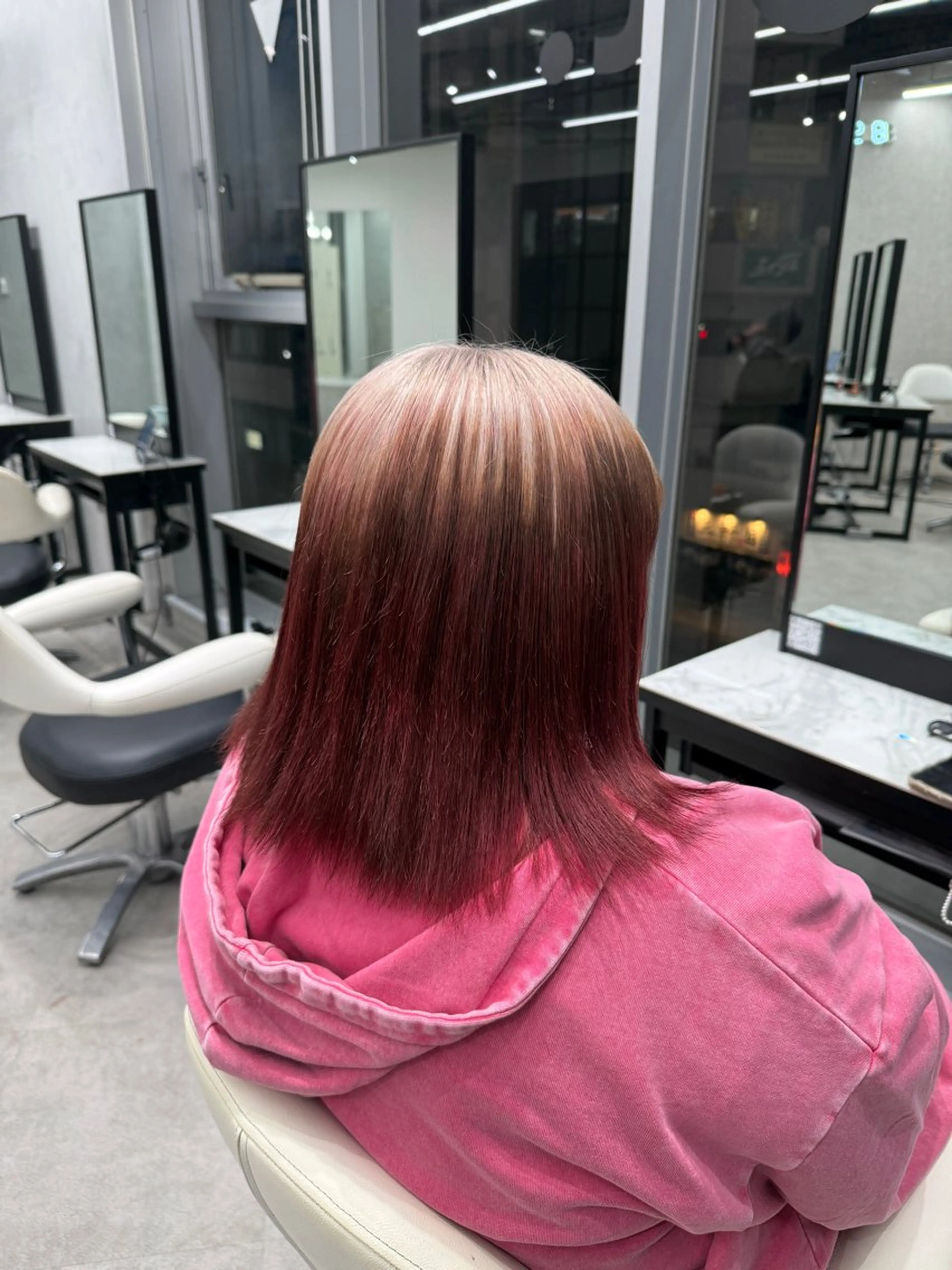 カラー ヘアカラー カット¥1100 / 𝙍𝙪𝙣𝙖⟡.のヘアスタイル