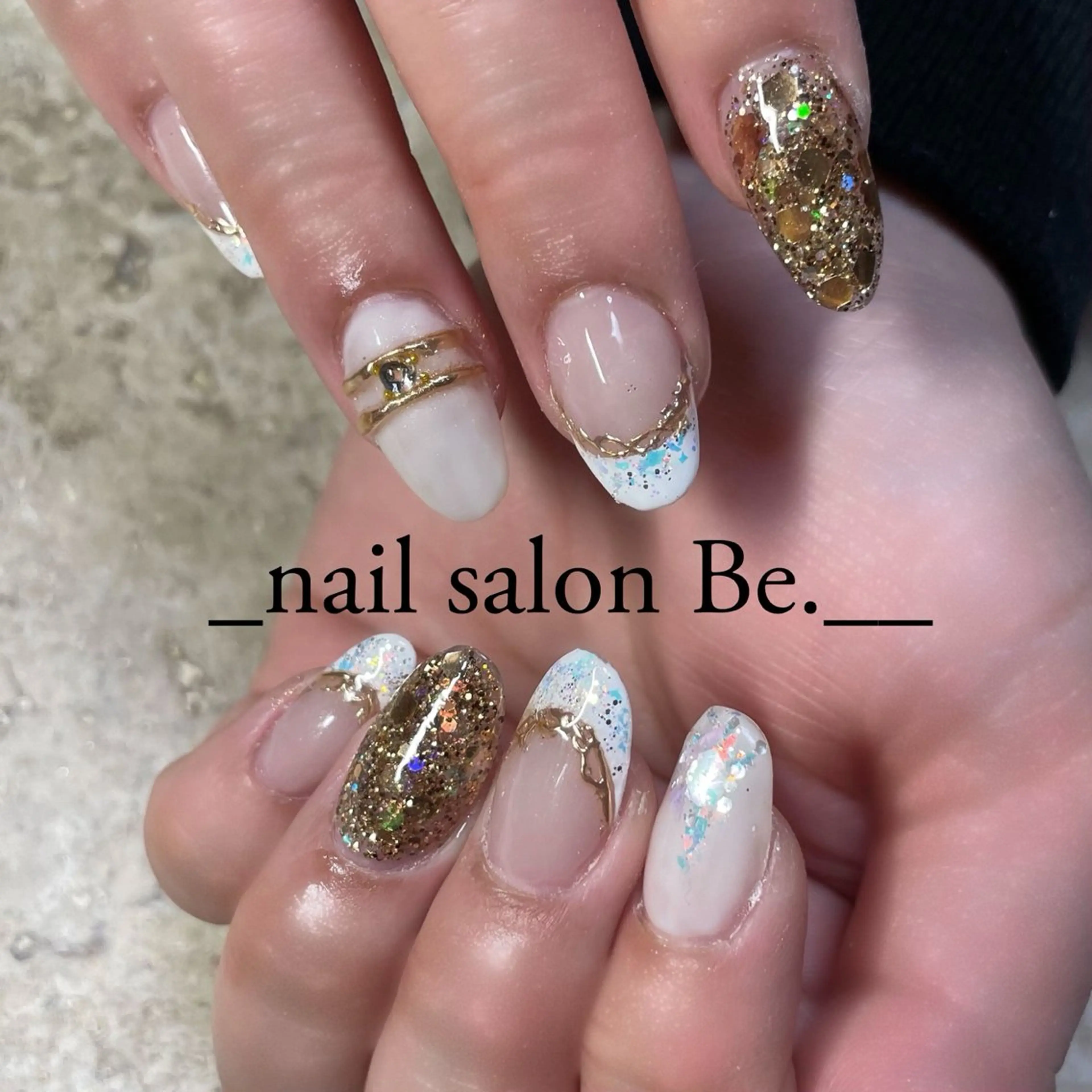 ネイル スカルプネイル nail salon Be.のネイルデザイン