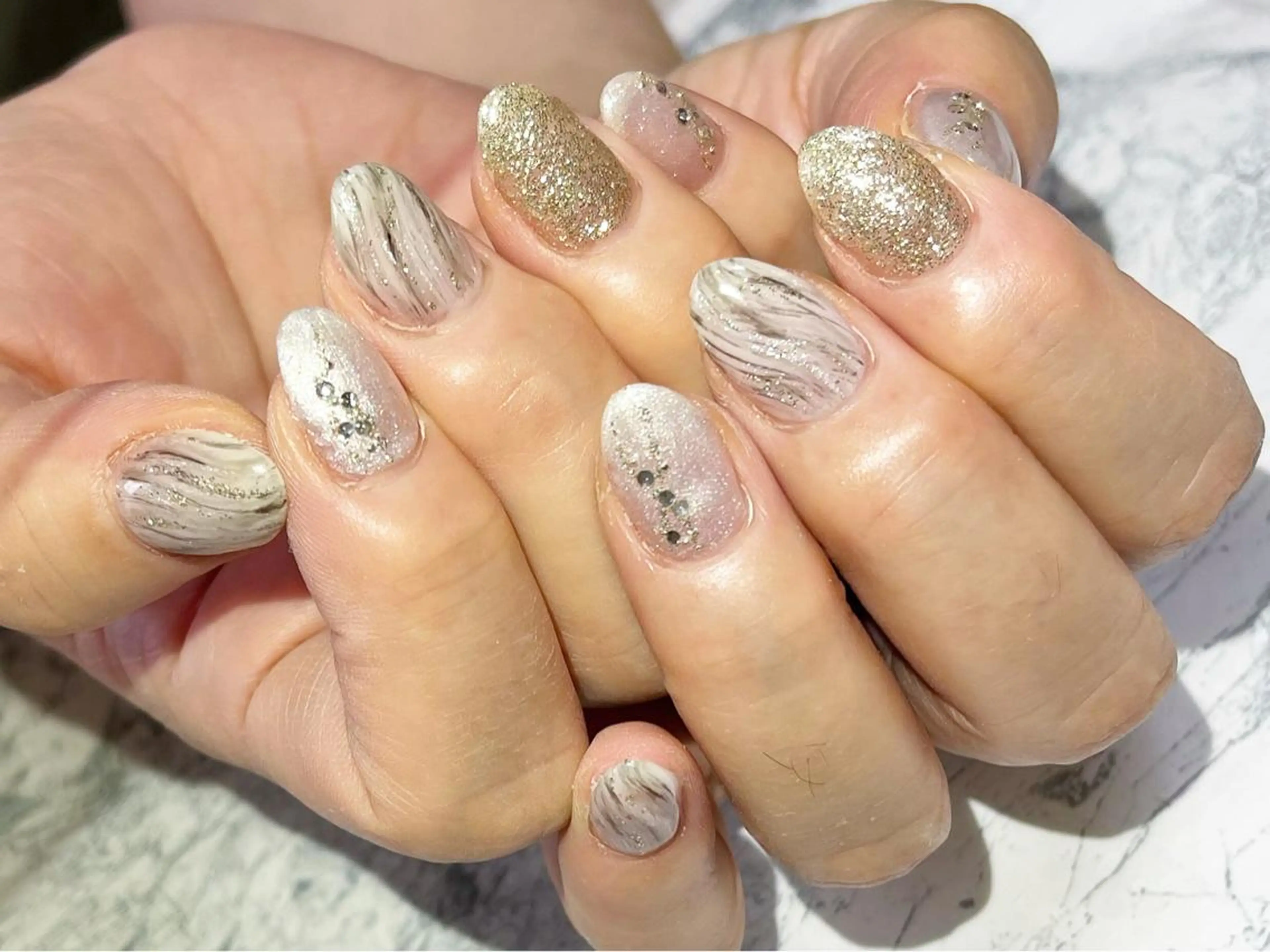 ネイル フットネイル ニュアンスネイル シンプルネイル 春ネイル 夏ネイル ネイル フフラ所属・nail fufla ♡yamane♡のネイルデザイン