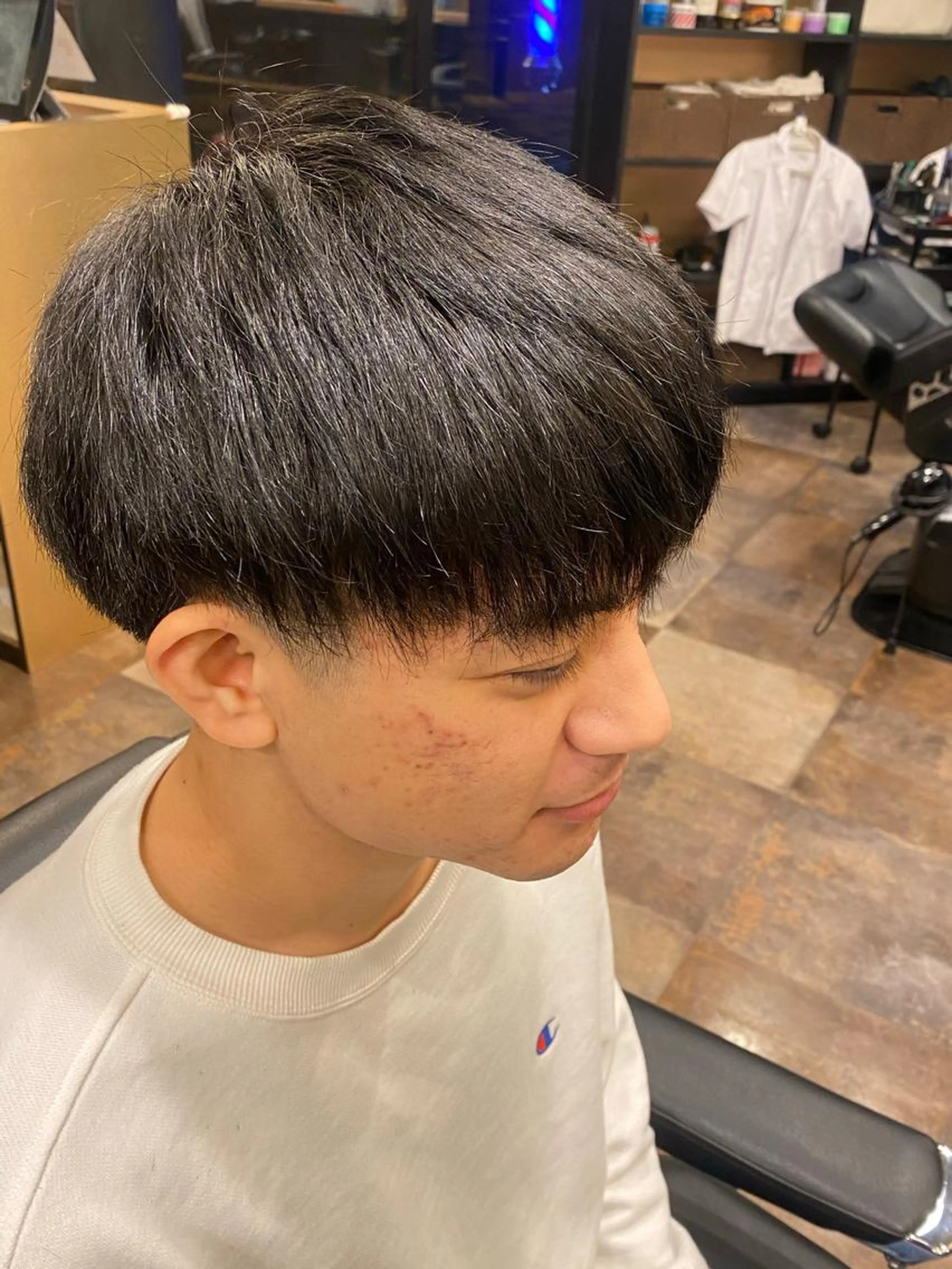 メンズカット＋プレミアムケア縮毛矯正14000円→9000円🌟の写真