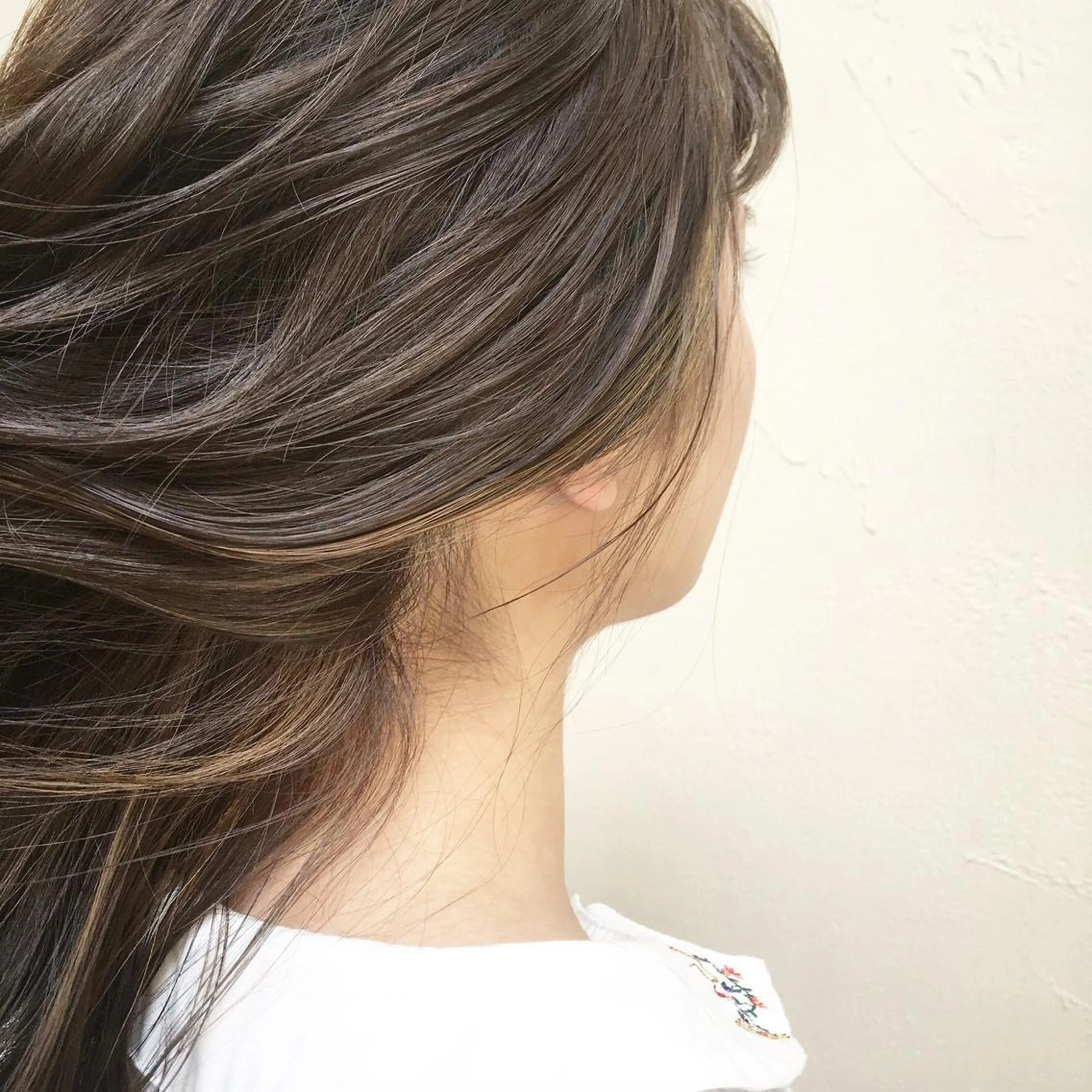 ミディアム カラー ハイライトカラー ハイライト luve heart's And Be  minamisemba所属・脇坂 佳世の眉毛・アイブロウイメージ