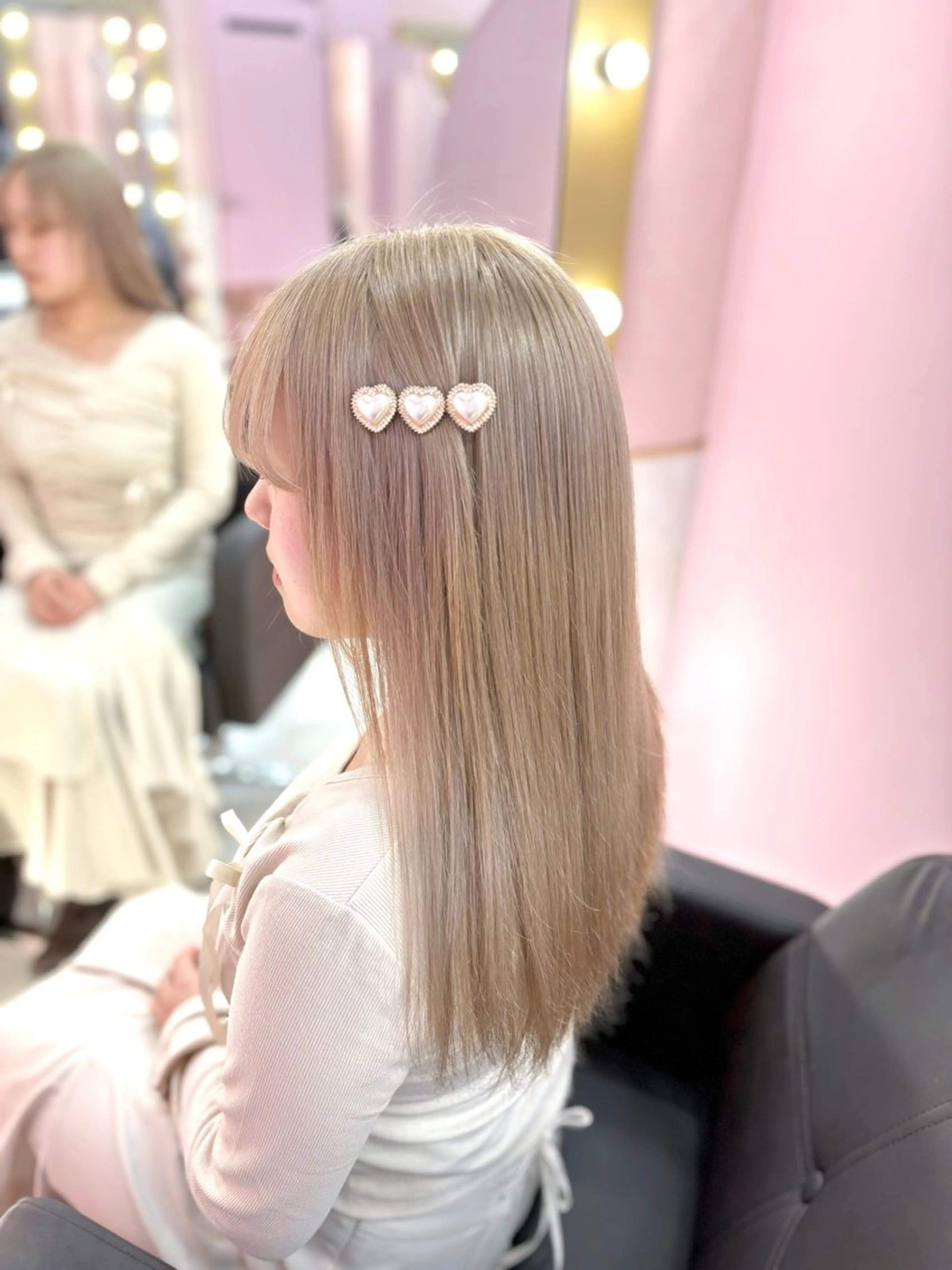 ロング カラー 甘ふわgirly🎀 ハイトーン🤍Ramのヘアスタイル