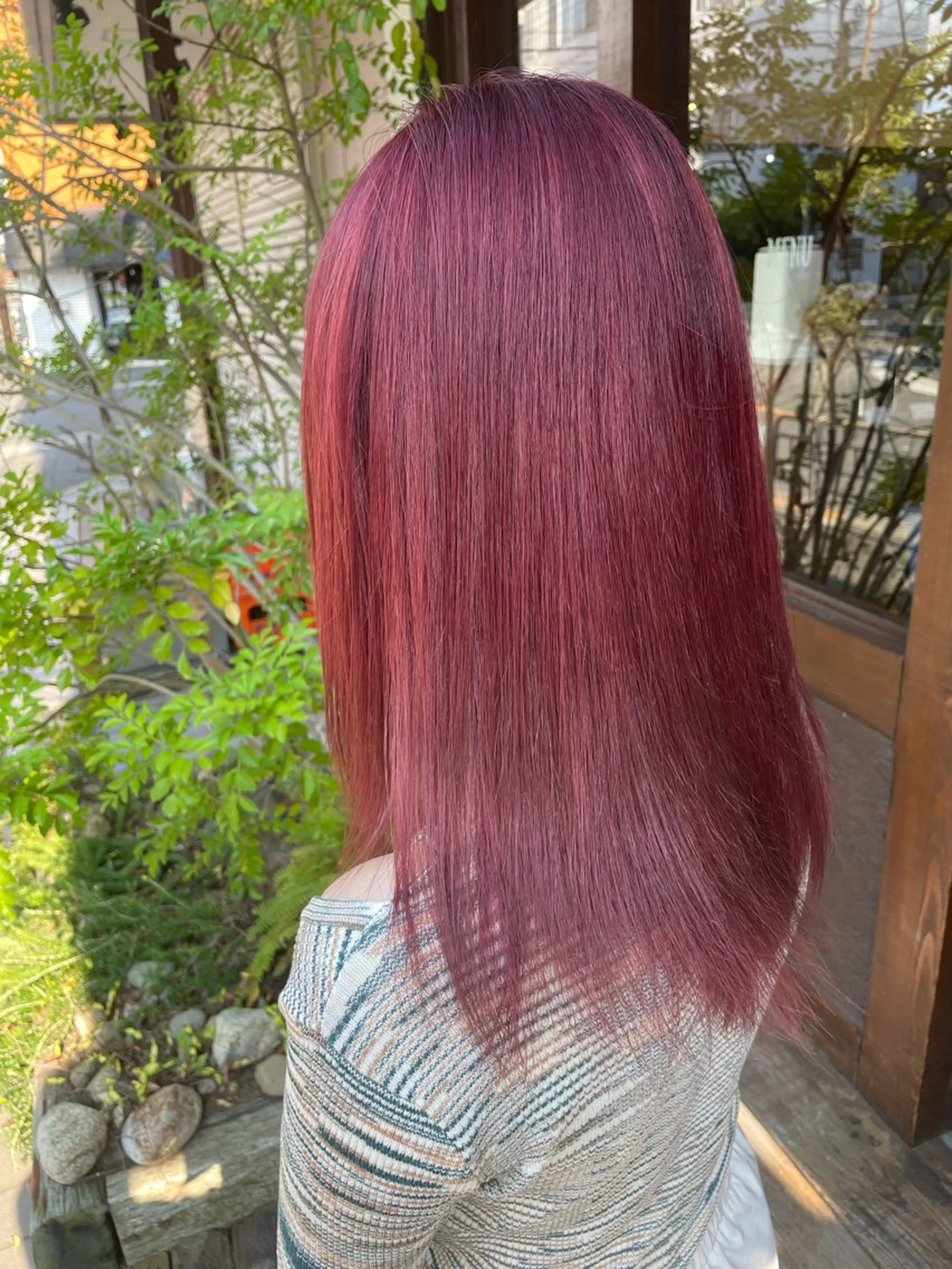 セミロング ヘアカラー 上尾  純也のヘアスタイル