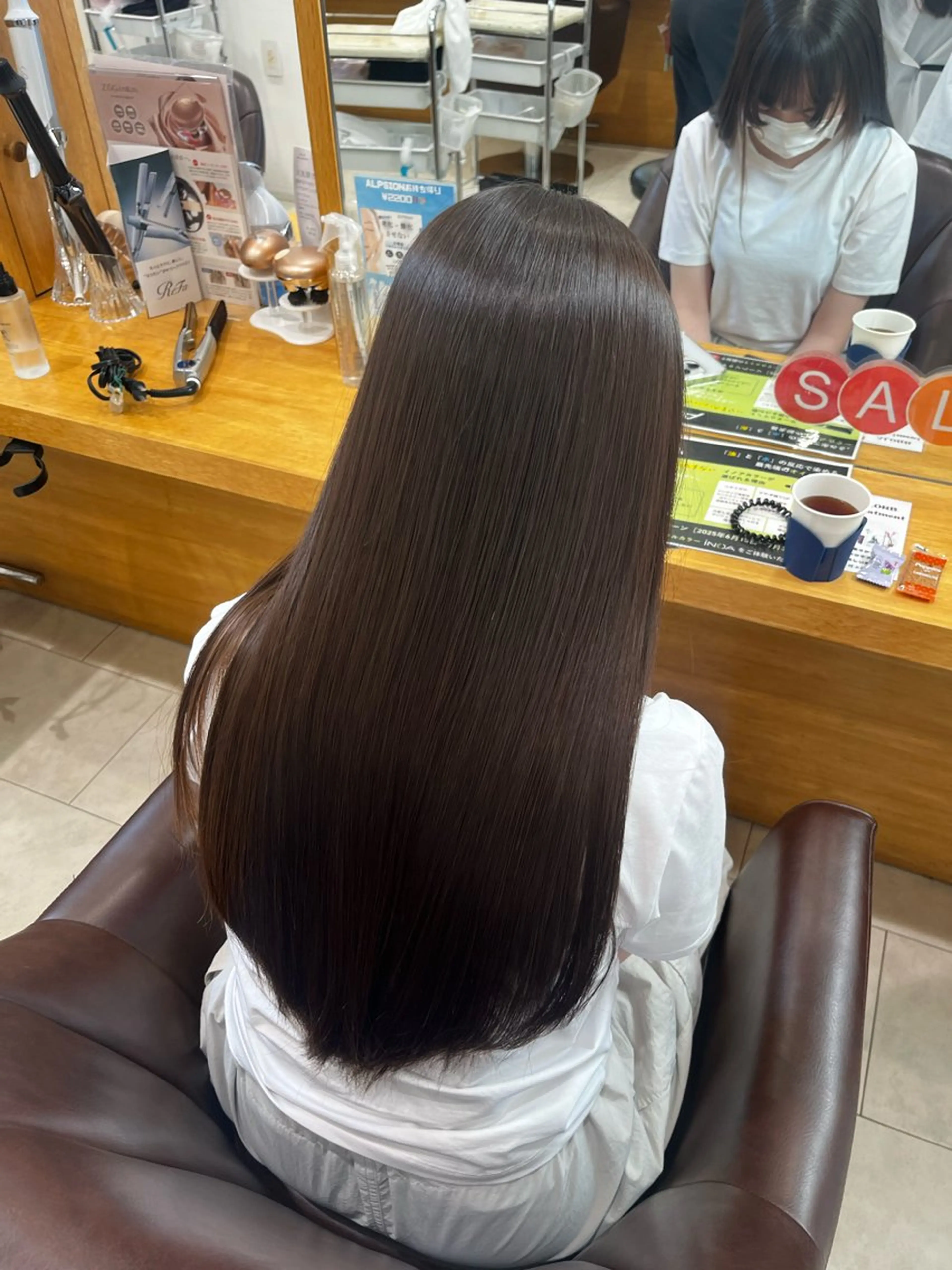 ロング 髪質改善 ロング 平間 稔希のヘアスタイル