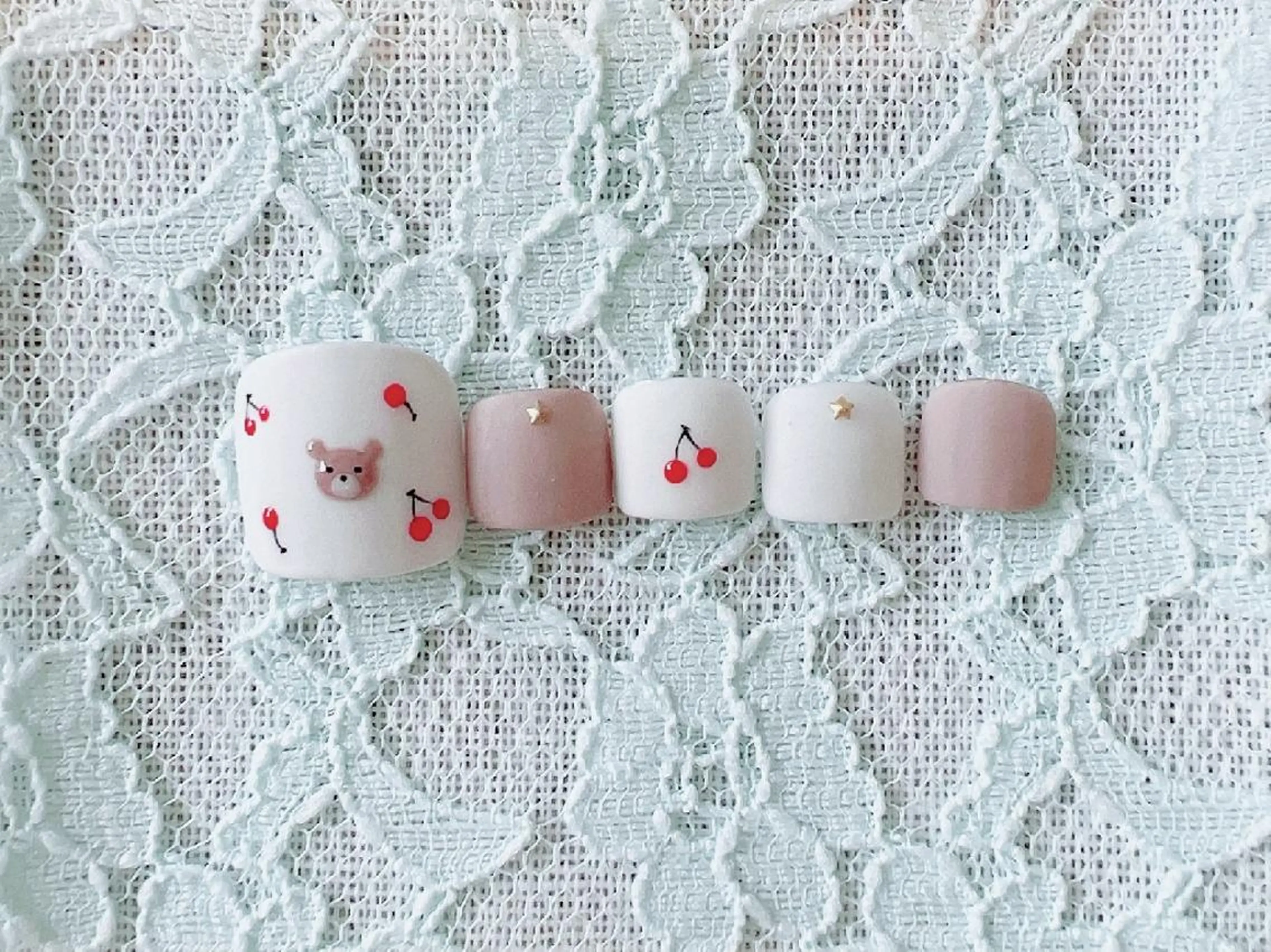 ネイル フットネイル Ribbon 佐野店のネイルデザイン