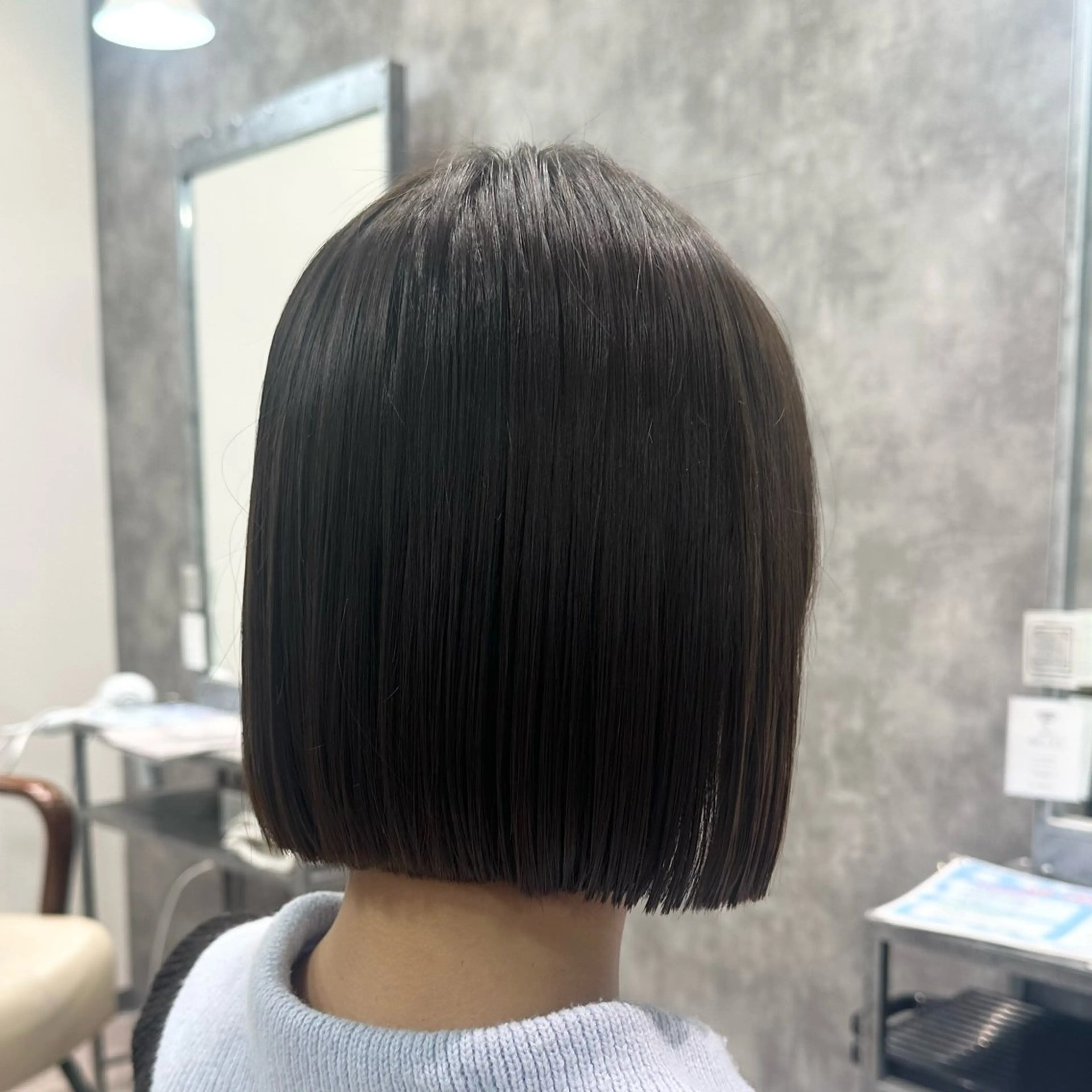 ミディアム カラー 似合わせボブ 🌻 北澤七海のヘアスタイル